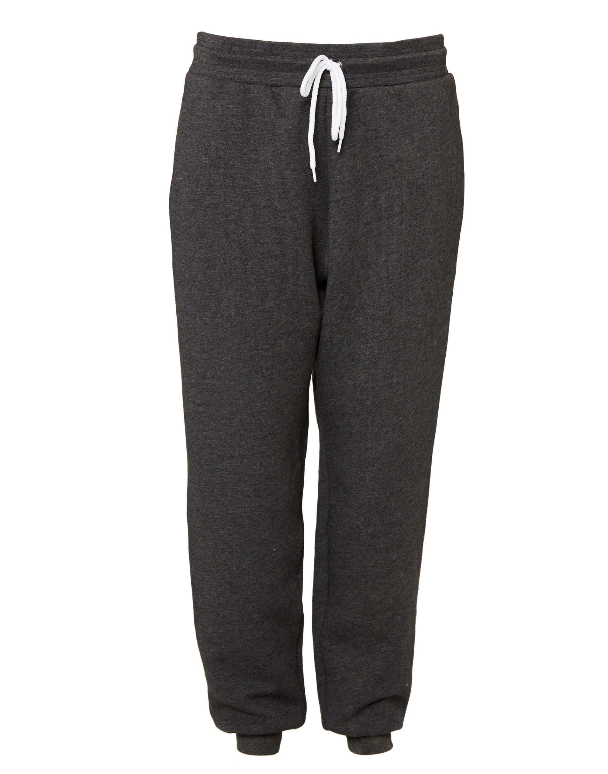 Bella Canvas Unisex Jogger Sweatpants ca3727 - Dark Grey Heather - Customisable Joggers