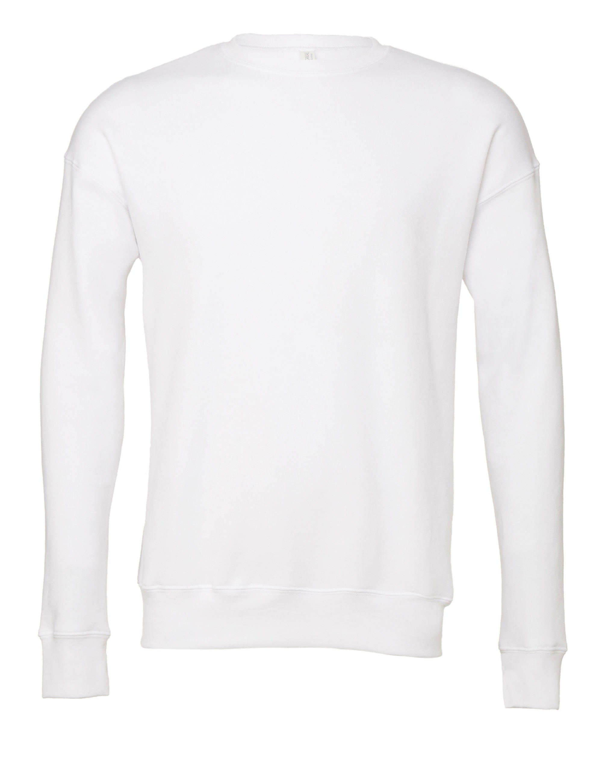 Bella Canvas Unisex Drop Shoulder Fleece Sweat ca3945 - - Customisable Outerwear