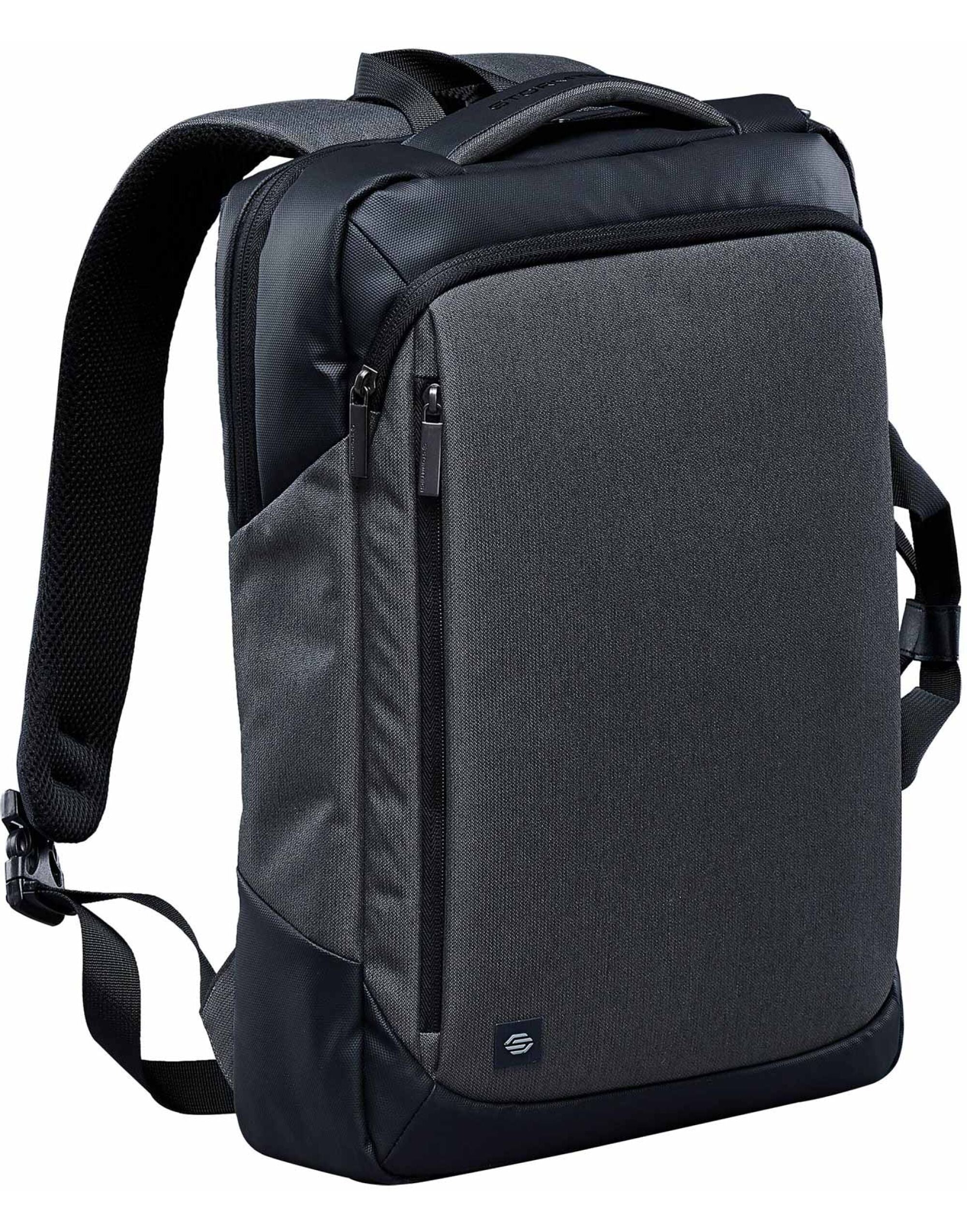 Stormtech Road Warrior Computer Pack 3 - Graphite Grey Black O S - Customisable Bags