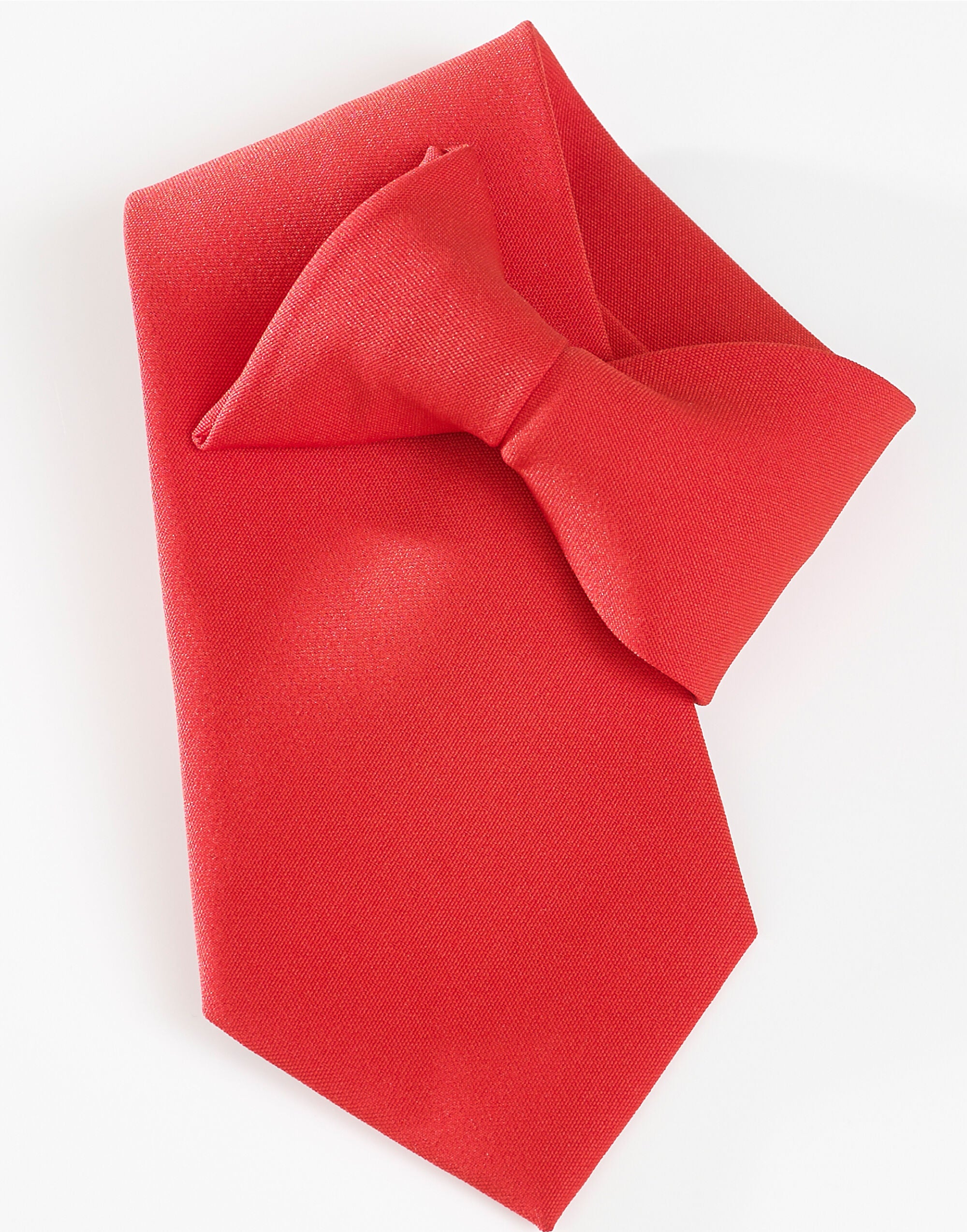 Yoko Clip On Tie CT01 - Red O S - Customisable Tie