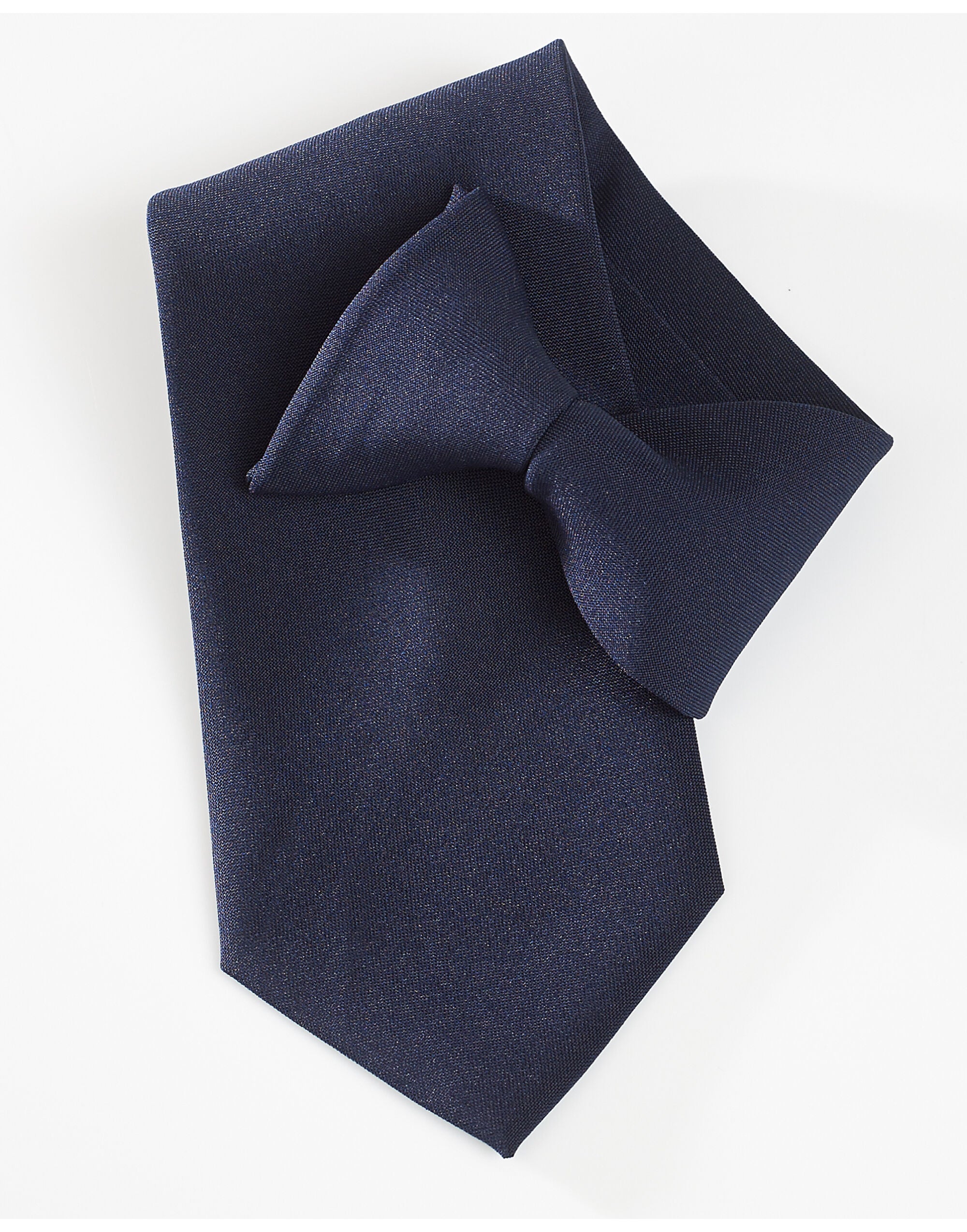 Yoko Clip On Tie CT01 - Navy O S - Customisable Tie