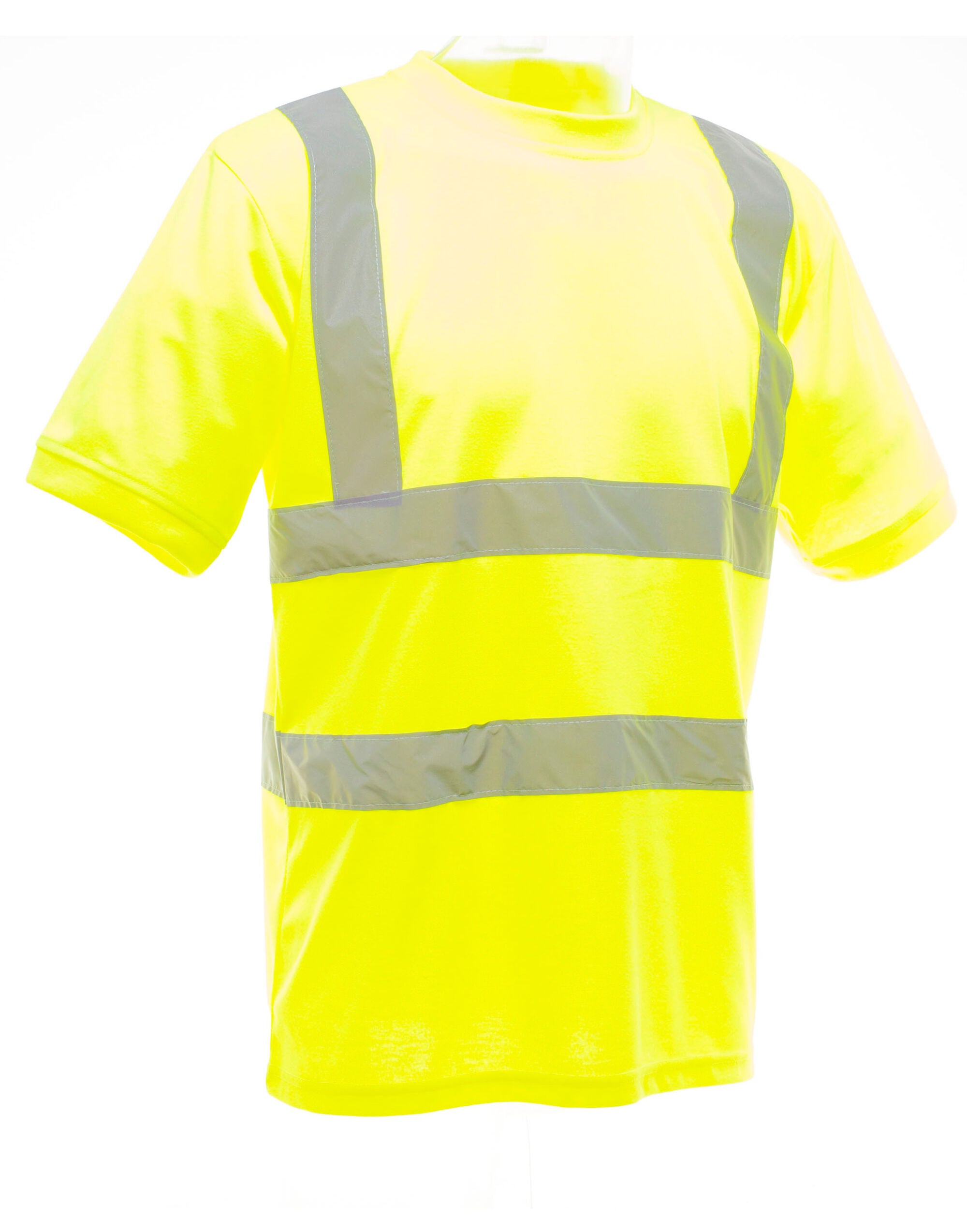 Yoko HV Short Sleeve T Shirt hvj410 - Hi-Vis Yellow - Customisable Hi-Vis T-Shirts