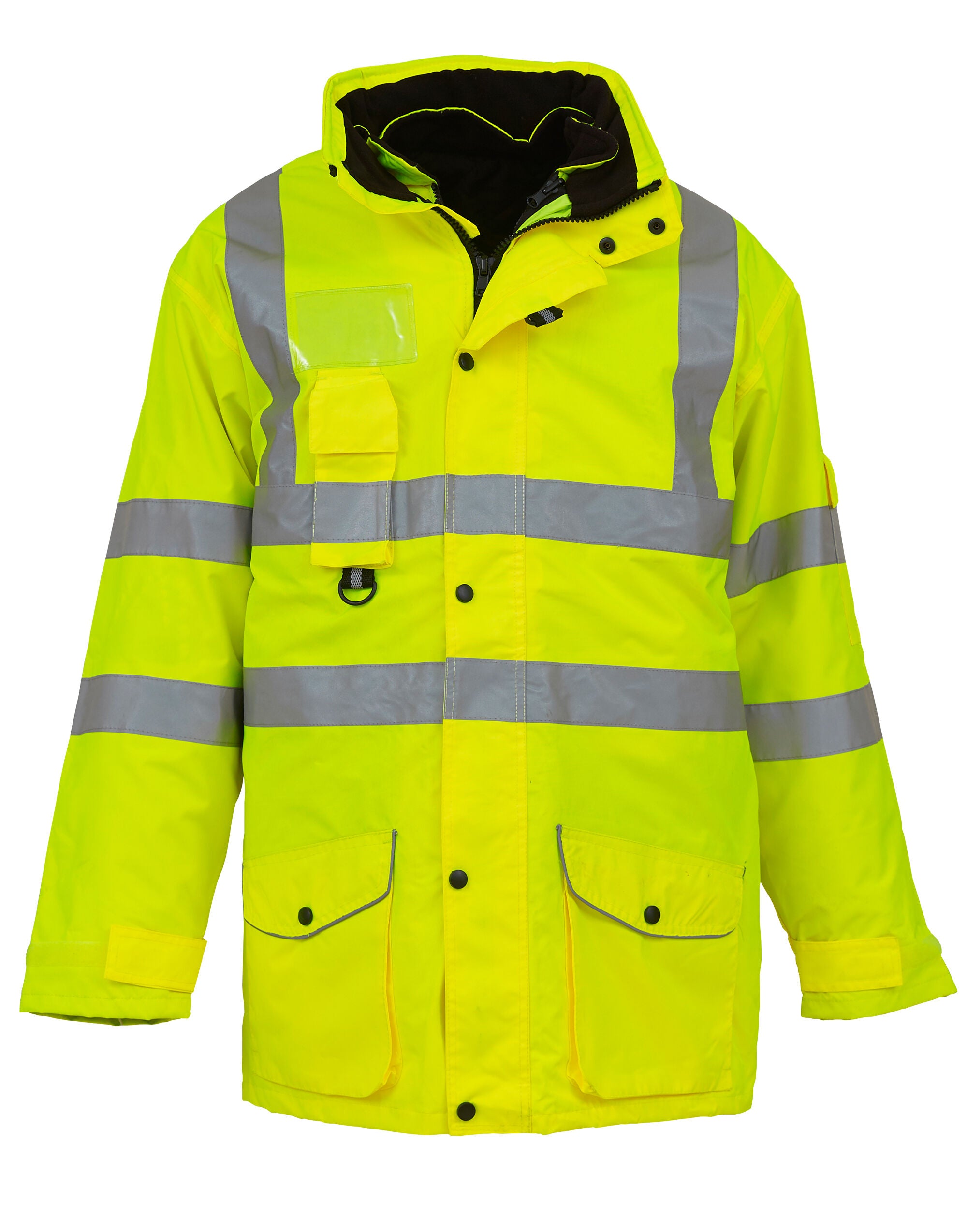 Yoko HV Multi Function 7 In 1 Jacket hvp711 - Hi Vis Yellow - Customisable Jackets