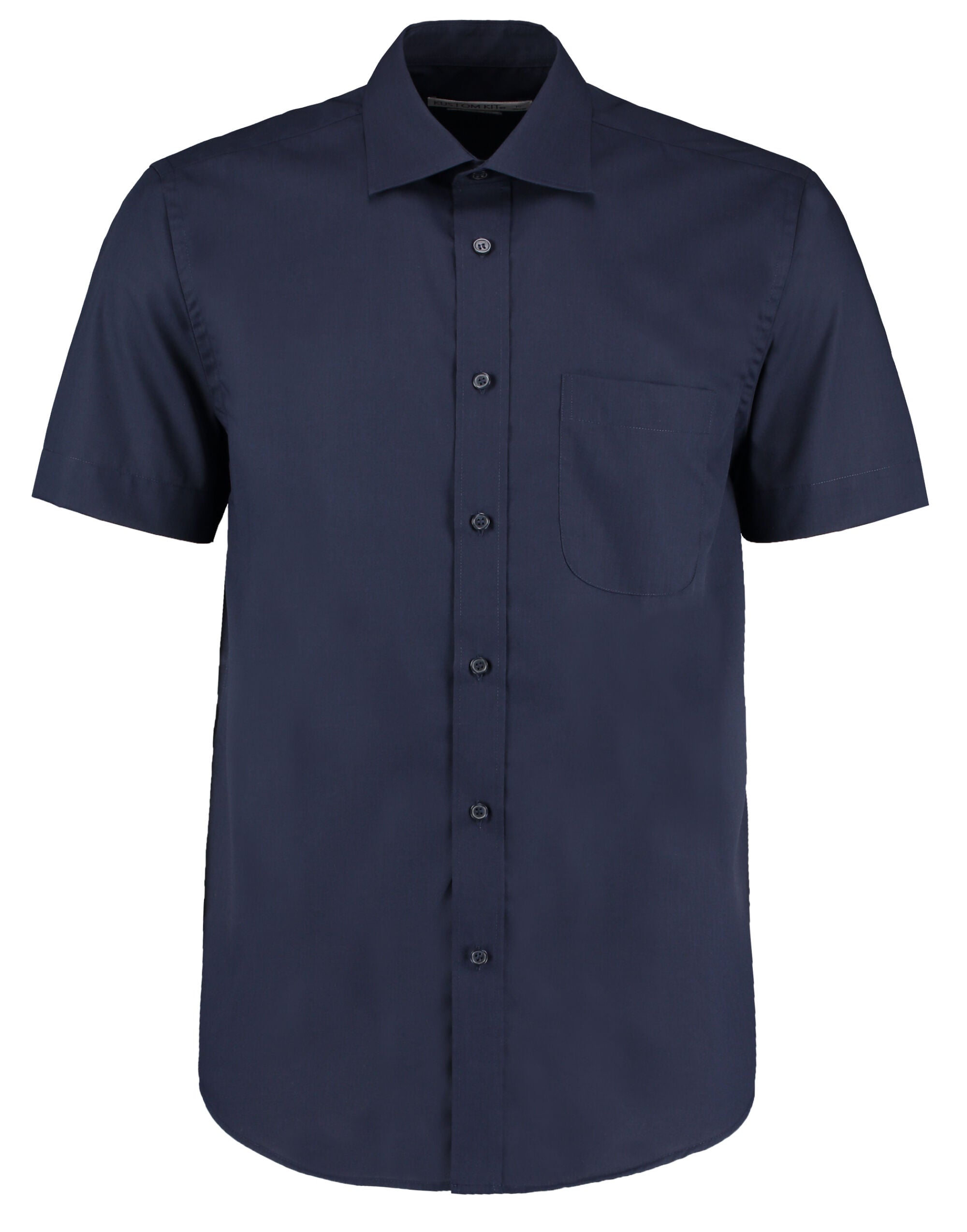 Kustom Kit Men SS Classic Business Shirt KK102 - Dark Navy - Customisable Corporate Wear