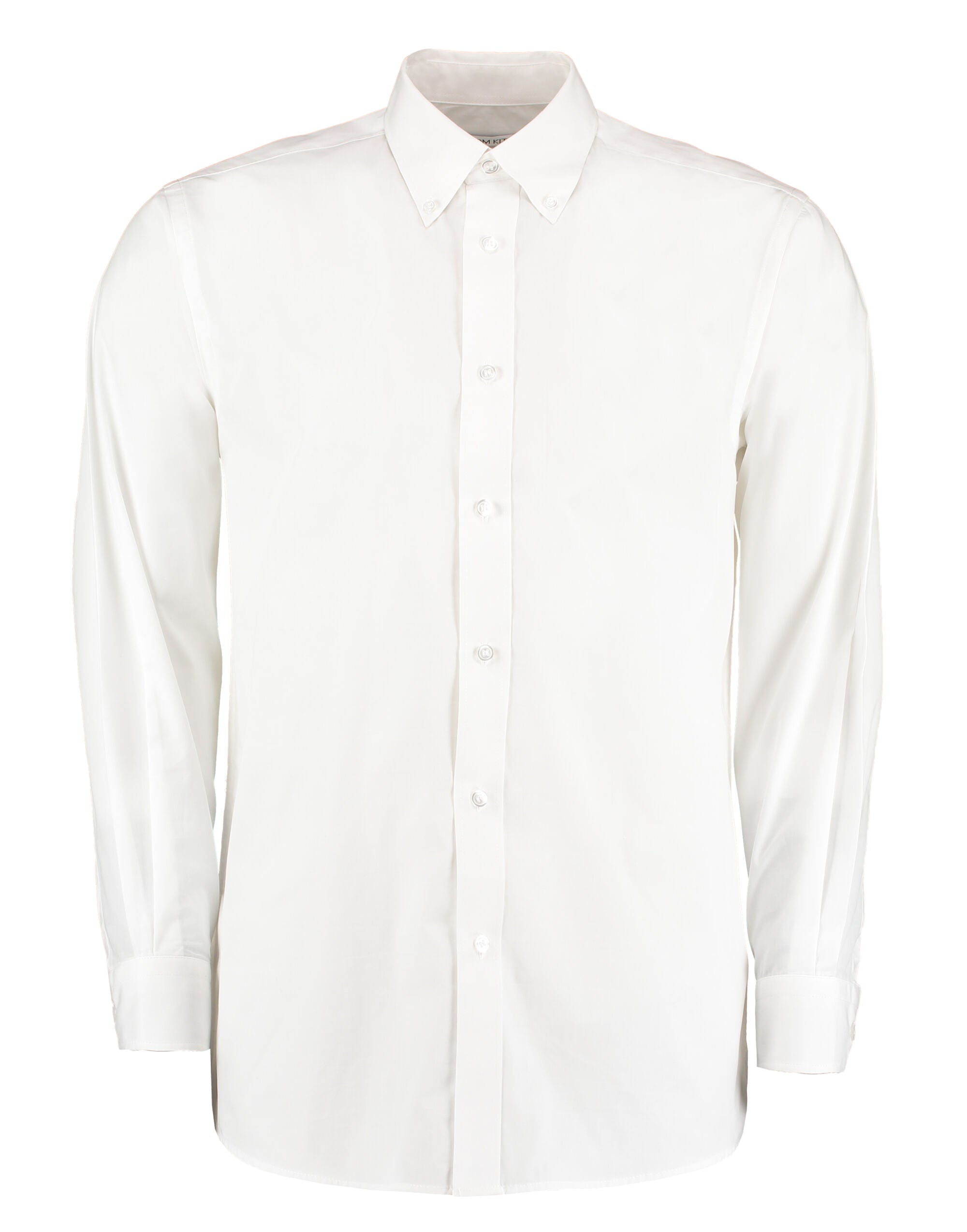 Kustom Kit Mens LS Workforce Shirt KK140 - White - Customisable Corporate Wear