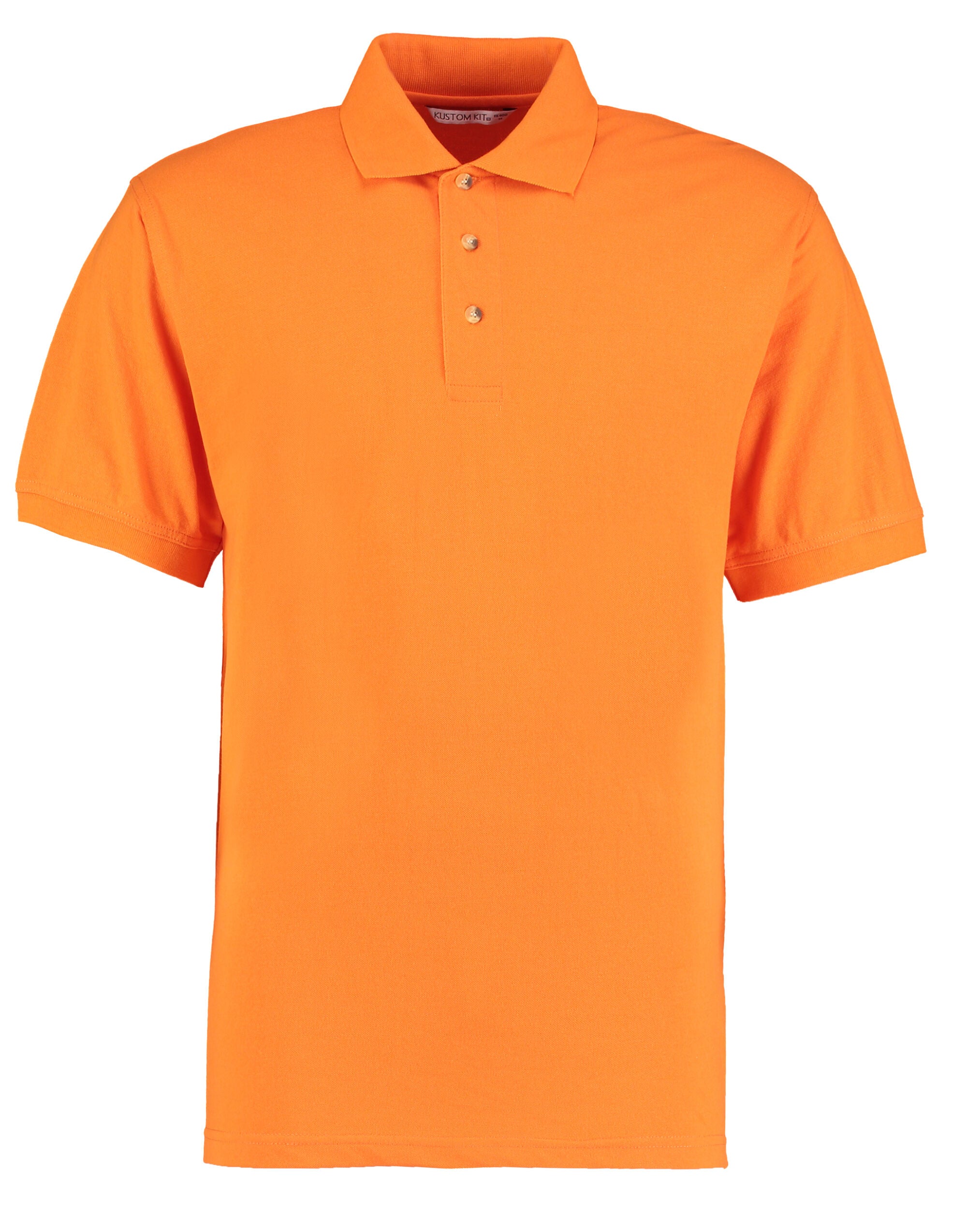 Kustom Kit Mens Workwear Superwash Polo KK400 - Orange - Customisable Polos