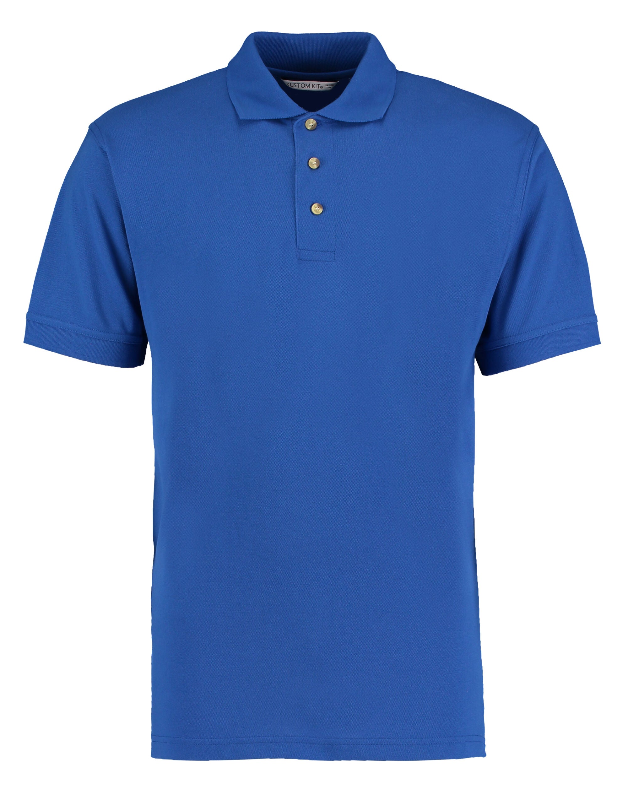Kustom Kit Mens Workwear Superwash Polo KK400 - Royal Blue - Customisable Polos