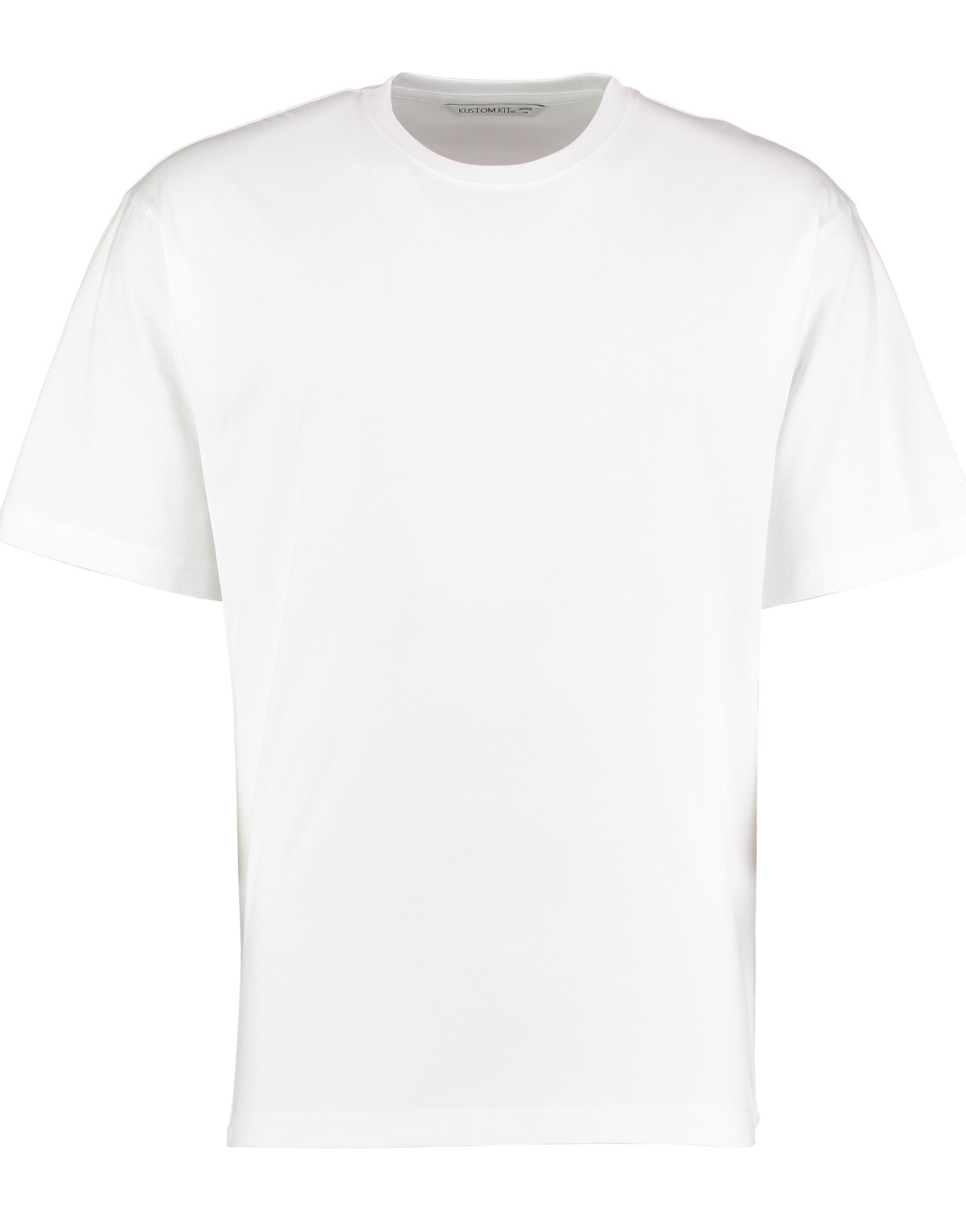 Kustom Kit Mens Classic Fit Hunky Tee KK500 - White - Customisable T-Shirts