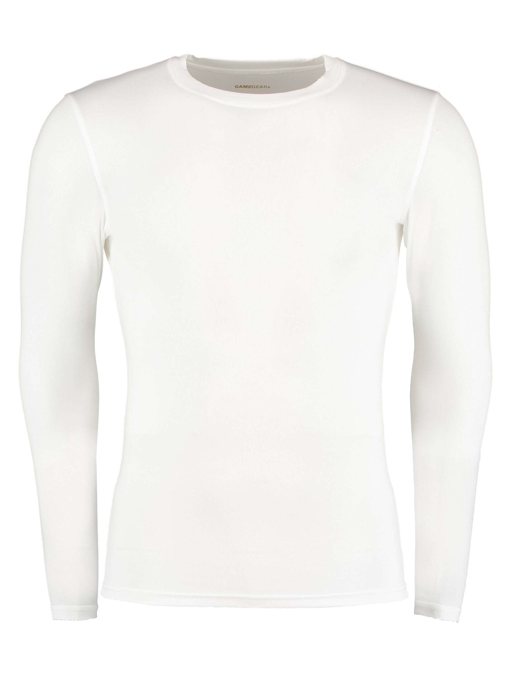 Kustom Kit Mens Warmtex LS Baselayer kk979 - White - Customisable Sportswear