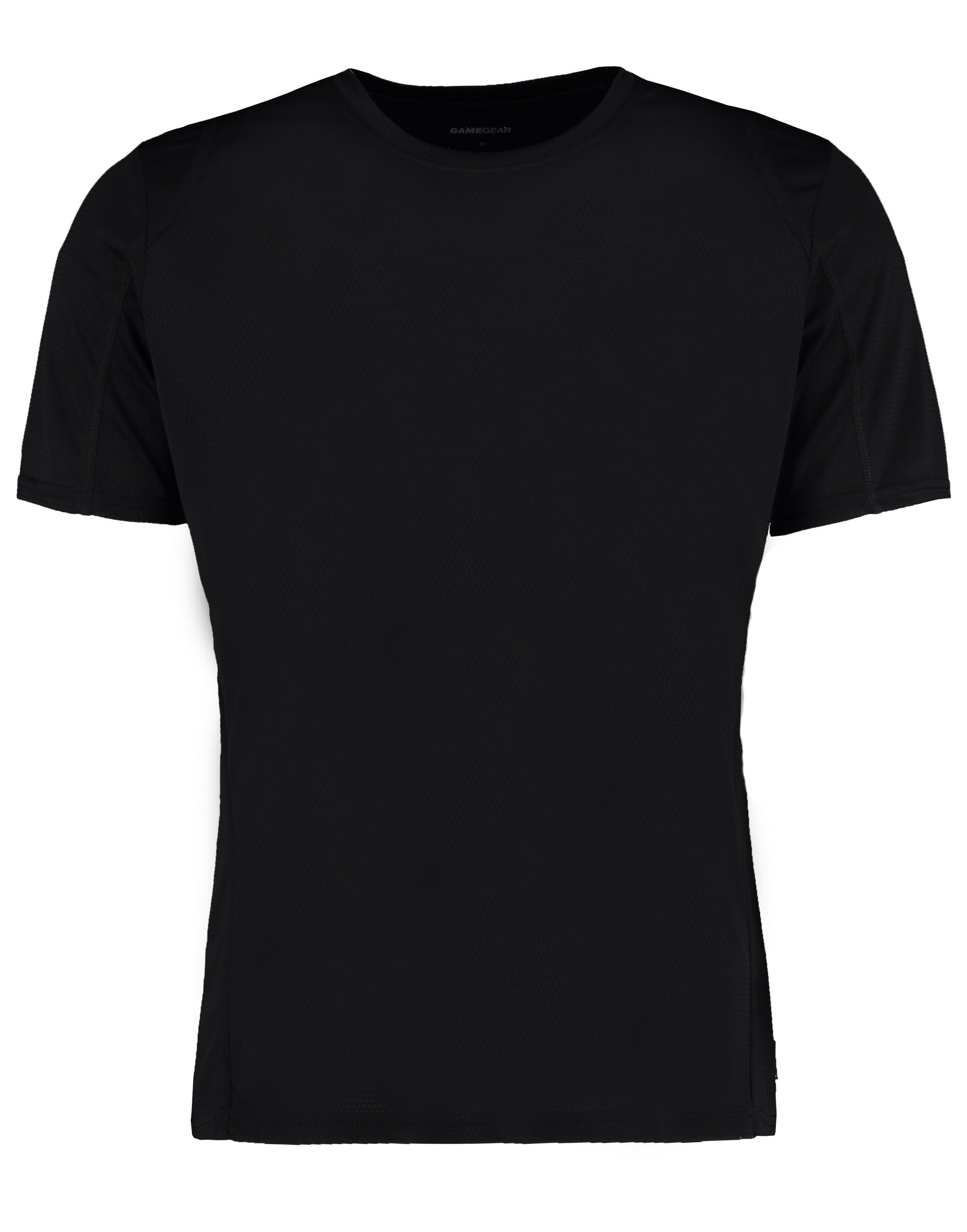 Kustom Kit Mens Cooltex Contrast Tee KK991 - Black Black - Customisable Sportswear