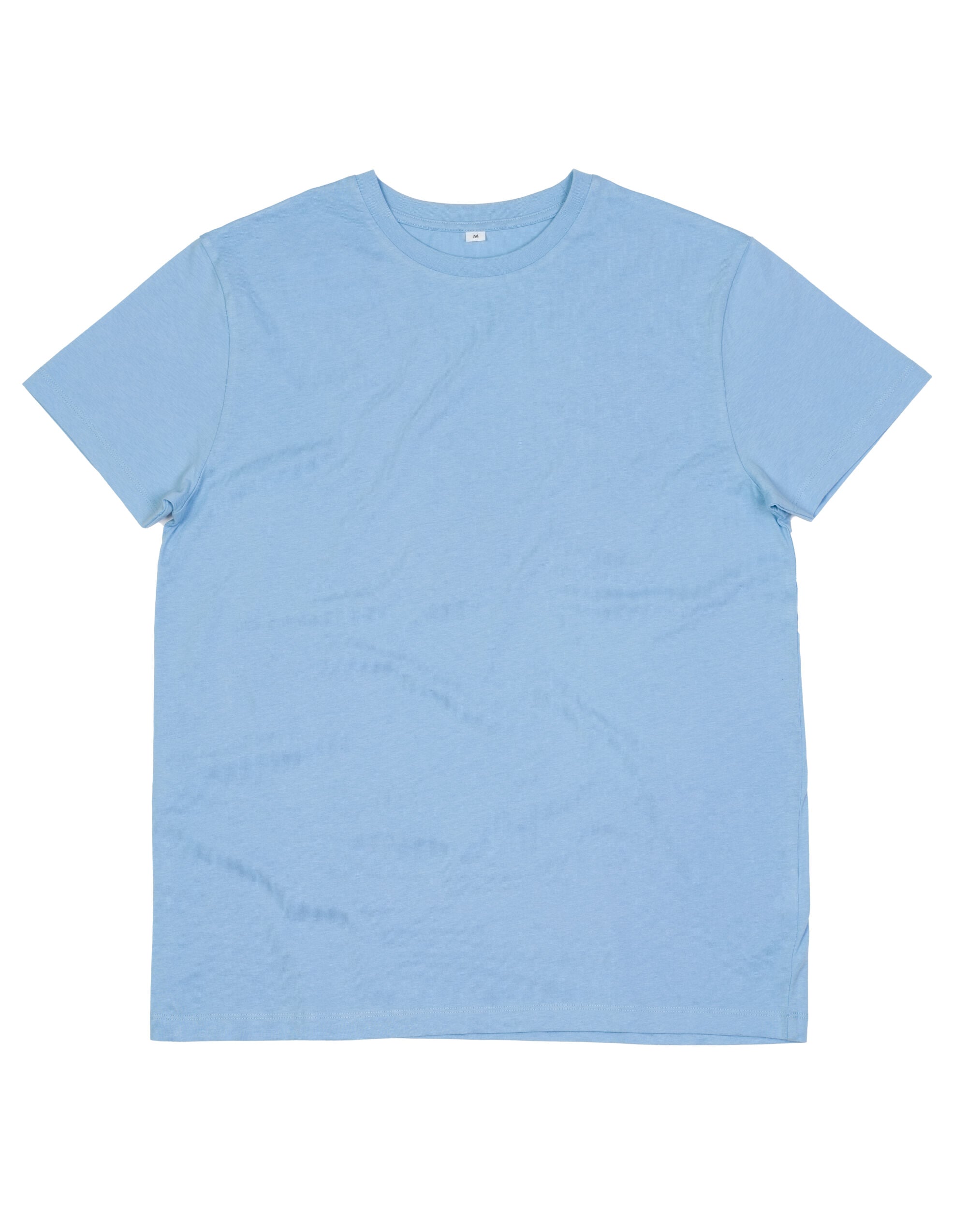 Mantis Mens EShort Sleeveential Organic T M01 - Sky Blue - Customisable T-Shirts