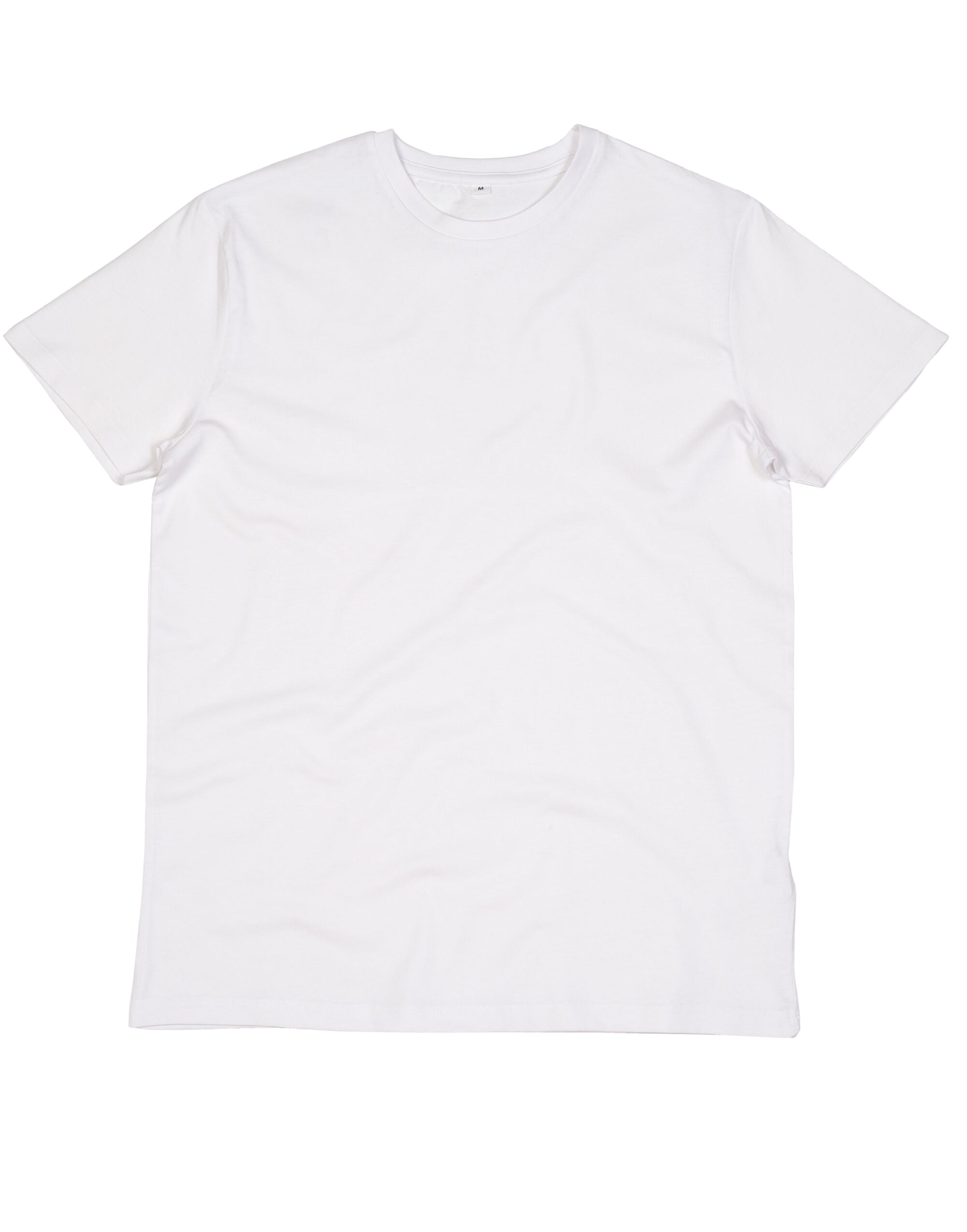 Mantis Mens EShort Sleeveential Organic T M01 - White - Customisable T-Shirts