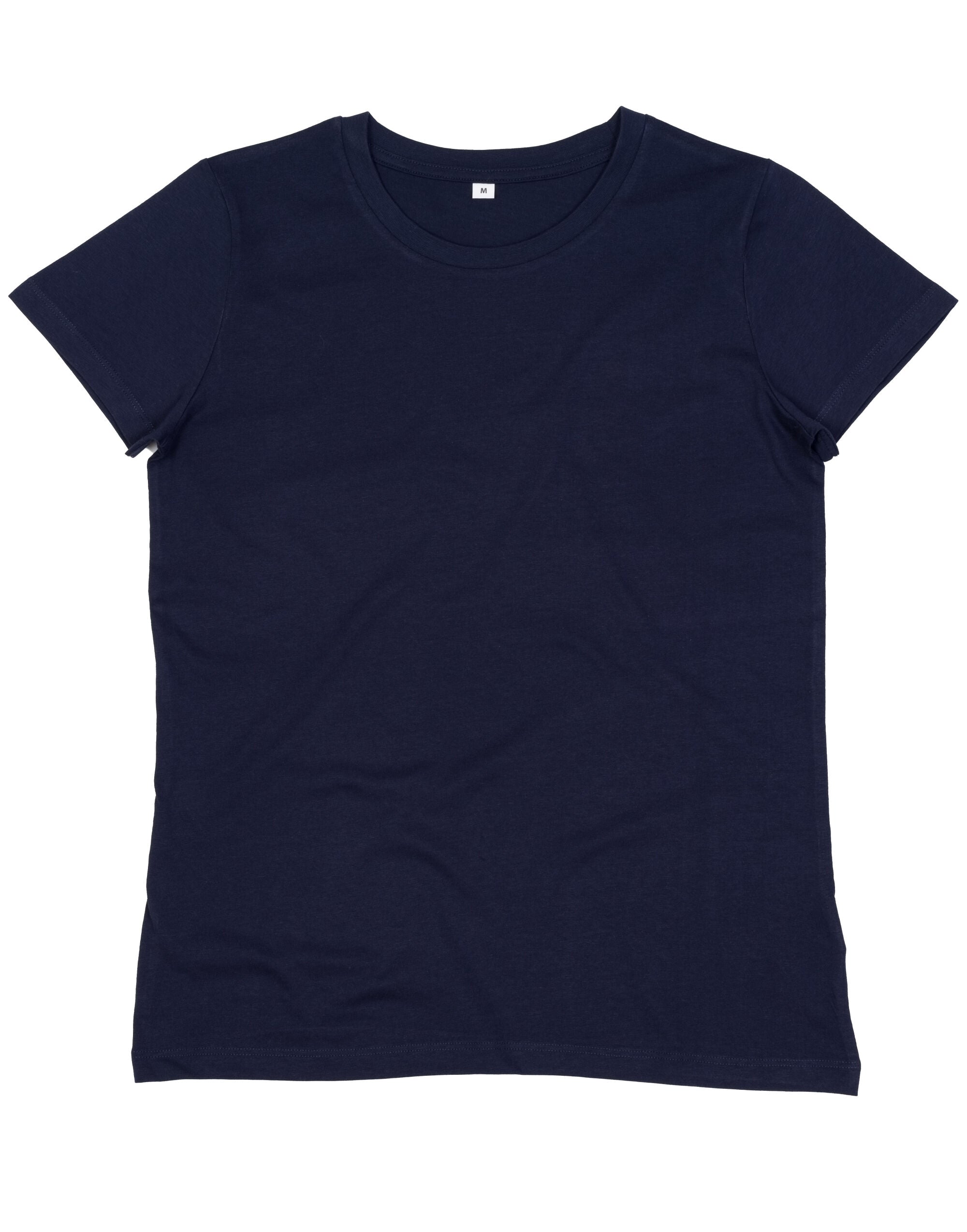 Mantis Womens EShort Sleeveential Organic T M02 - Navy - Customisable T-Shirts