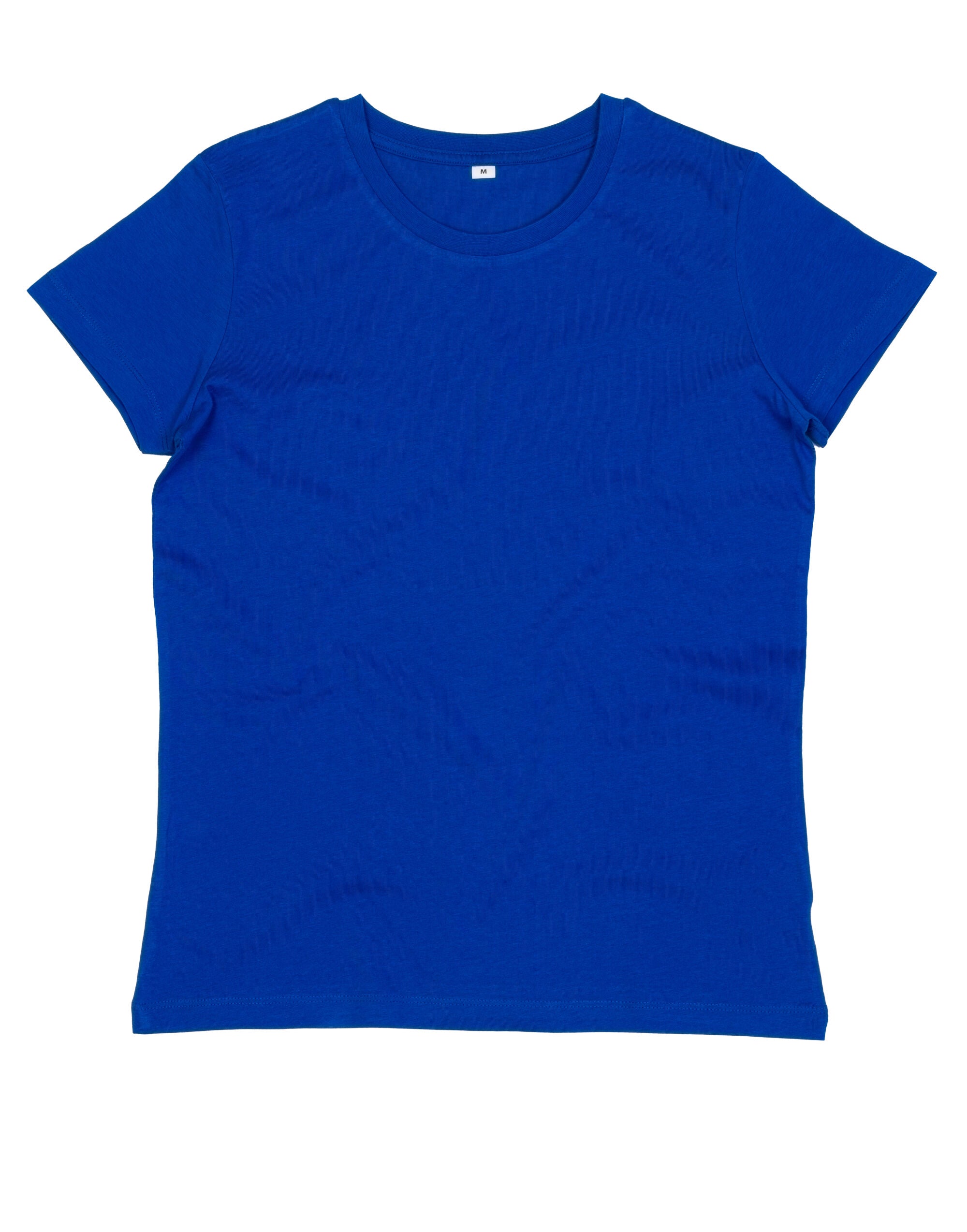 Mantis Womens EShort Sleeveential Organic T M02 - Royal Blue - Customisable T-Shirts