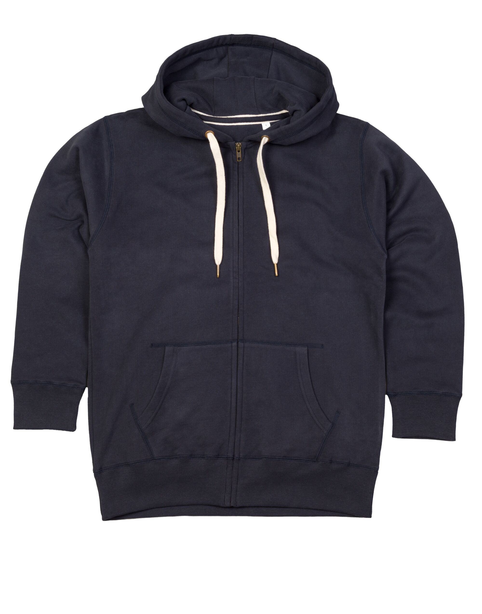 Mantis Mens Superstar Zip Hoodie M83 - Dark Navy - Customisable Hoodies
