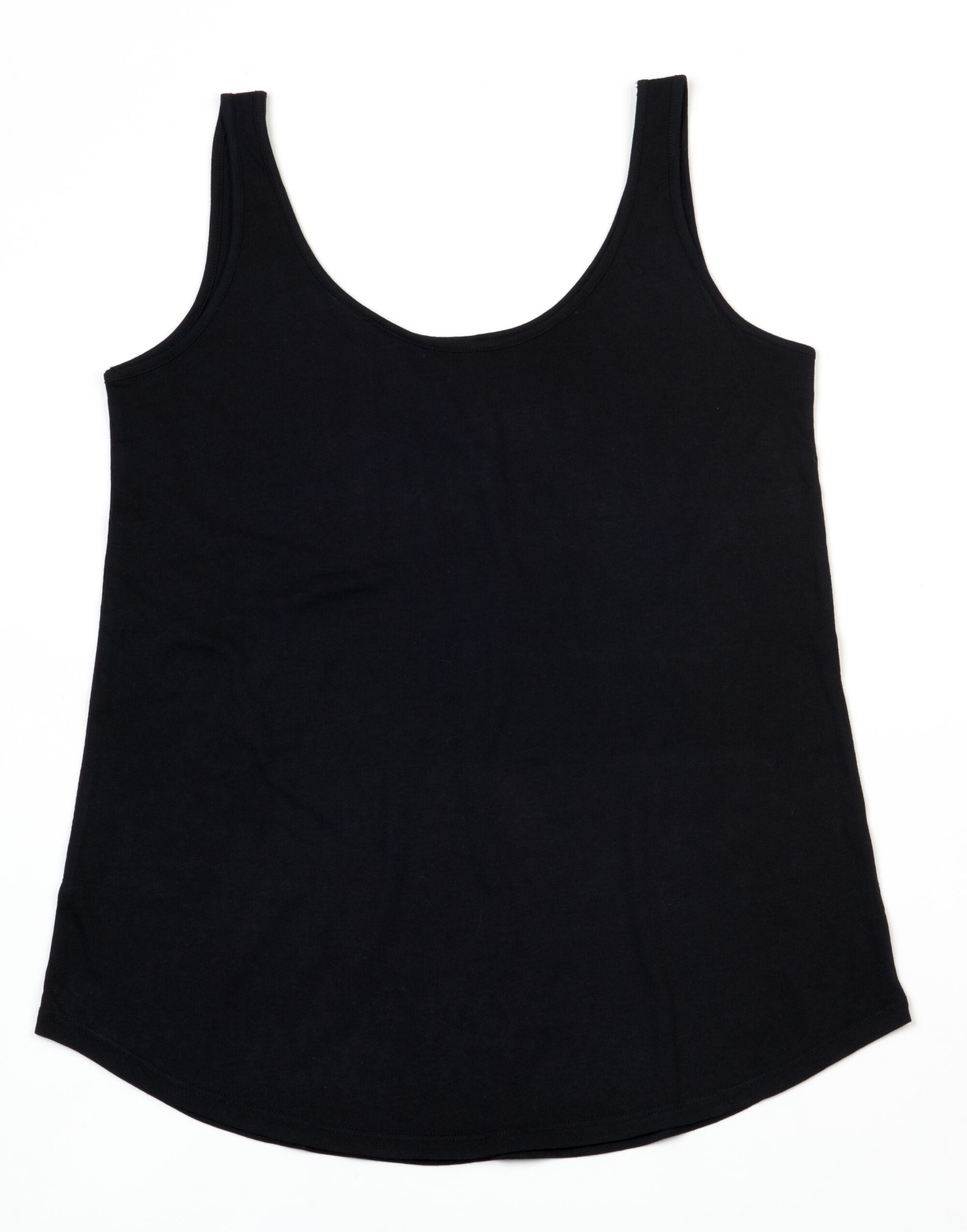 Mantis Womens Loose Fit Vest M92 - Black - Customisable T-Shirts