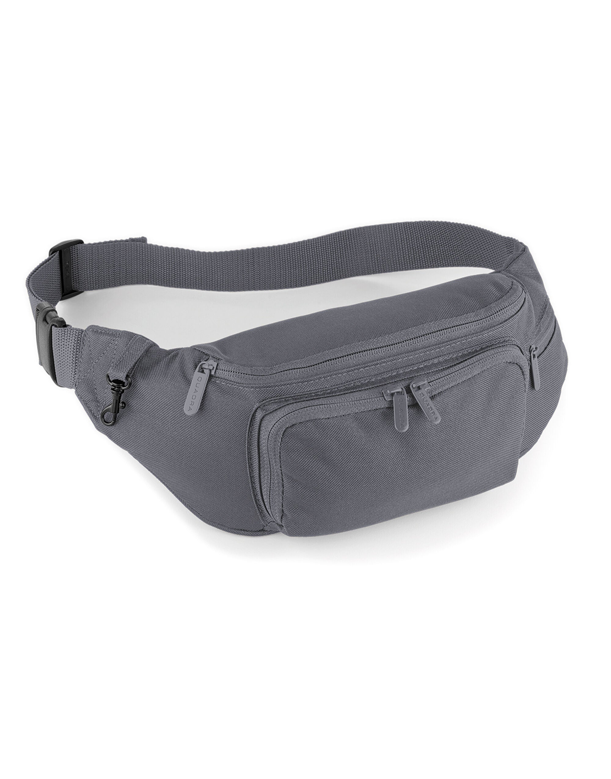 Quadra Belt Bag qd12 - Graphite Grey O S - Customisable Bags