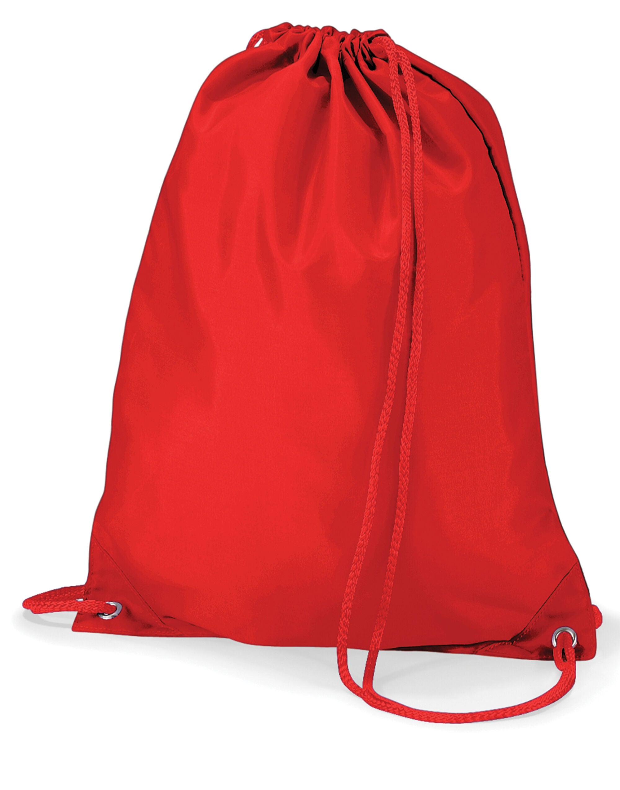 Quadra Gymsac qd17 - Bright Red O S - Customisable Bags