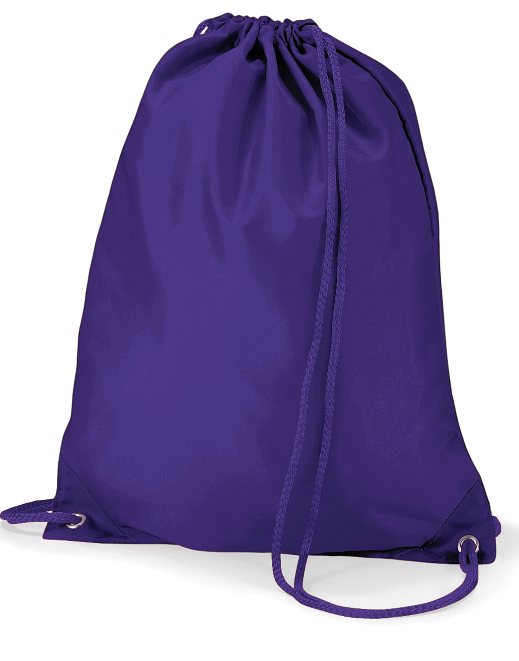Quadra Gymsac qd17 - Purple O S - Customisable Bags