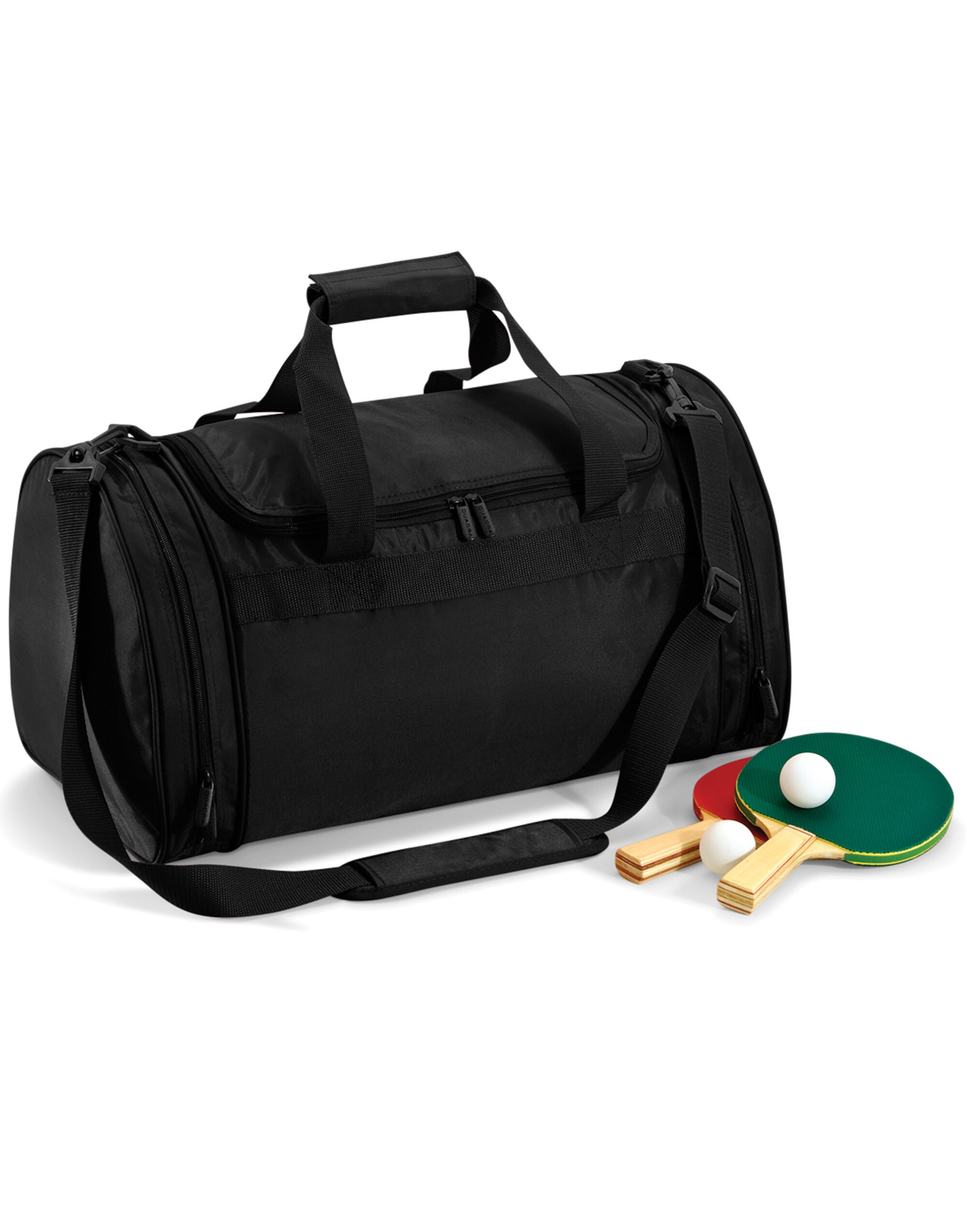 Quadra Sports Holdall qd70 - Black O S - Customisable Bags