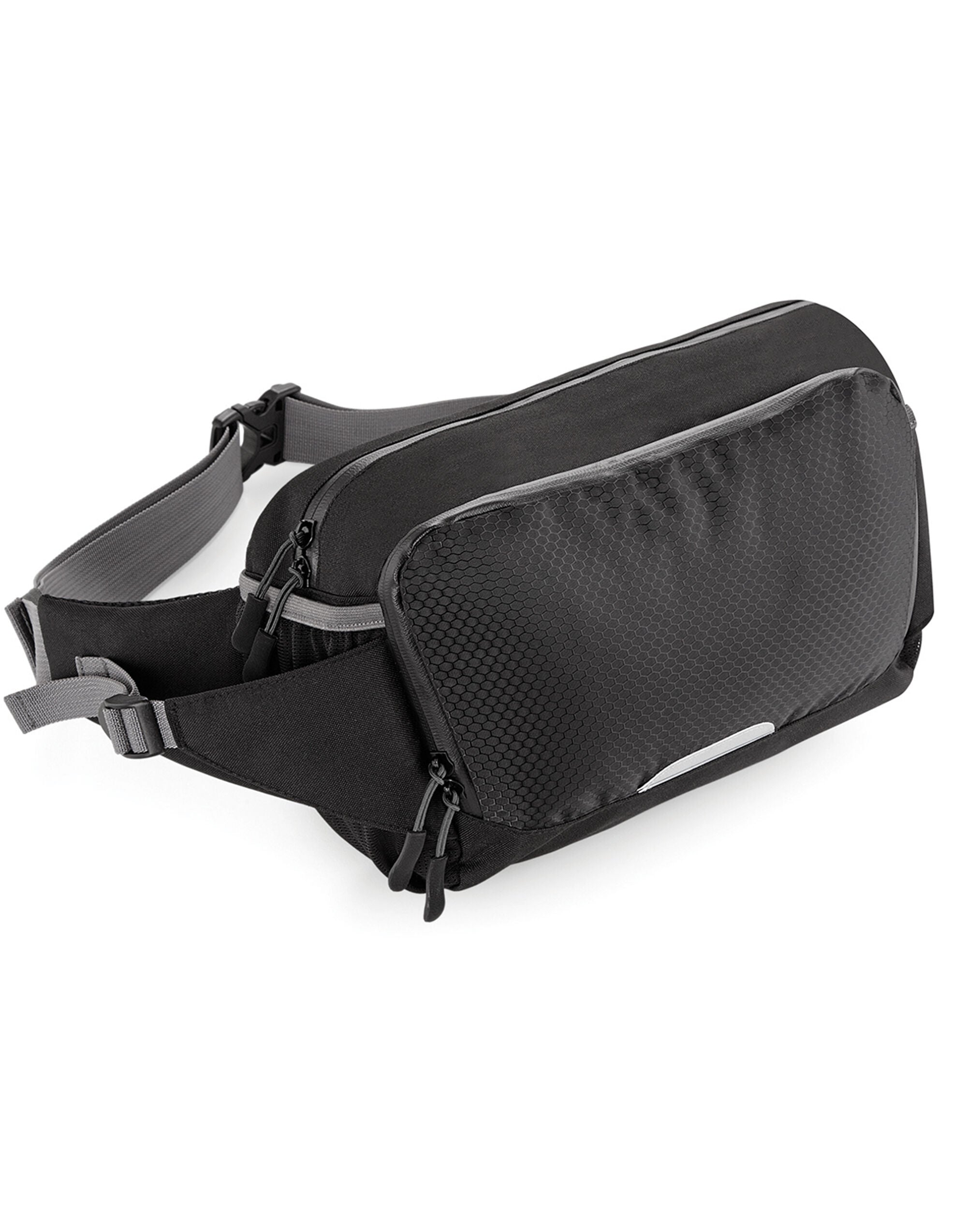 Quadra SLX 5Litre Performance Waistpack qx515 - Black O S - Customisable Bags