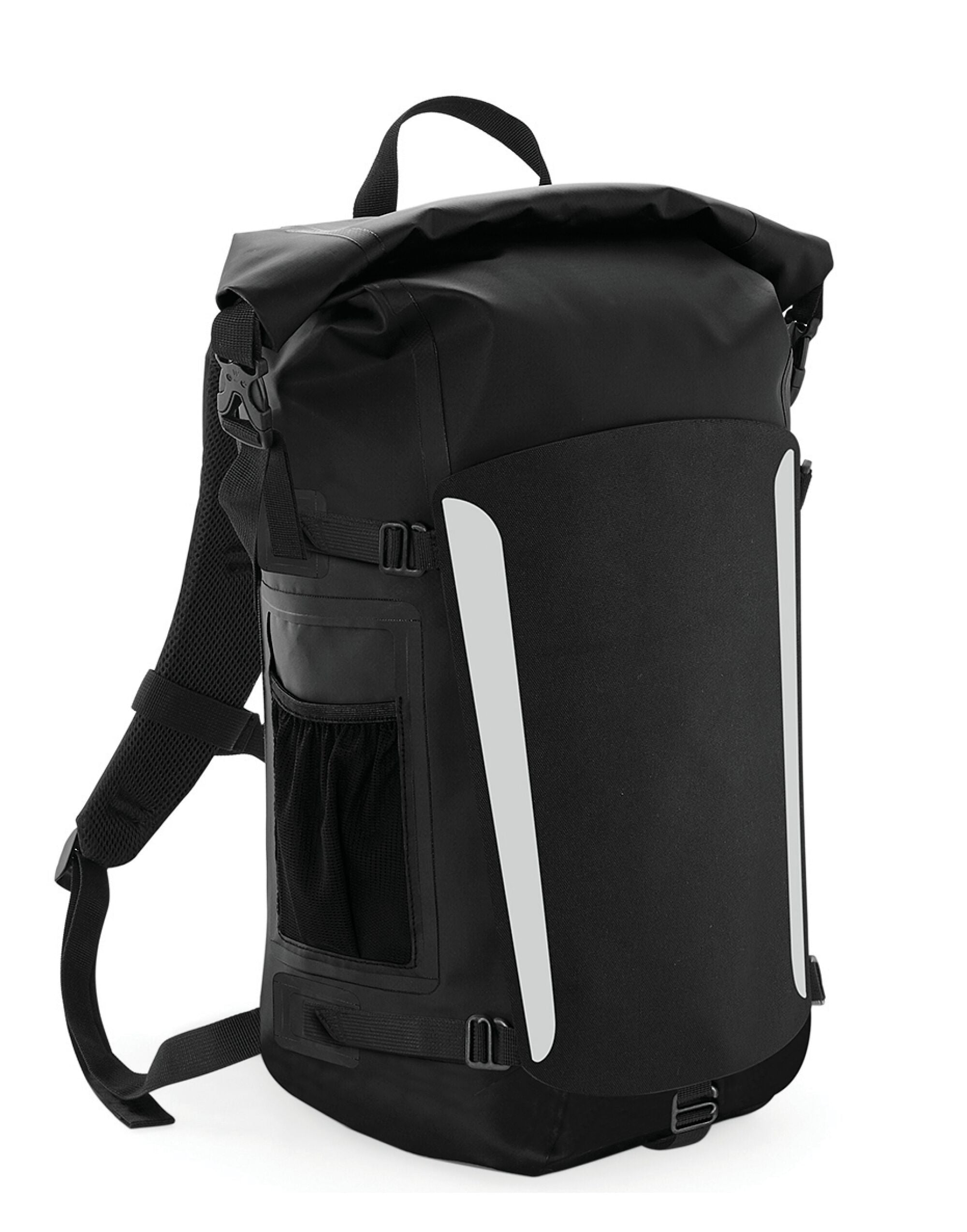 Quadra SLX 25Litre Waterproof Backpack qx625 - Black Black O S - Customisable Bags