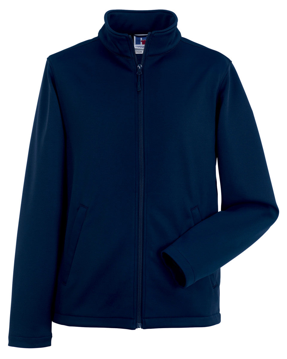Russell Collection Russell Mens Smart Softshell Jacket R040M - French Navy - Customisable Softshell Jacket
