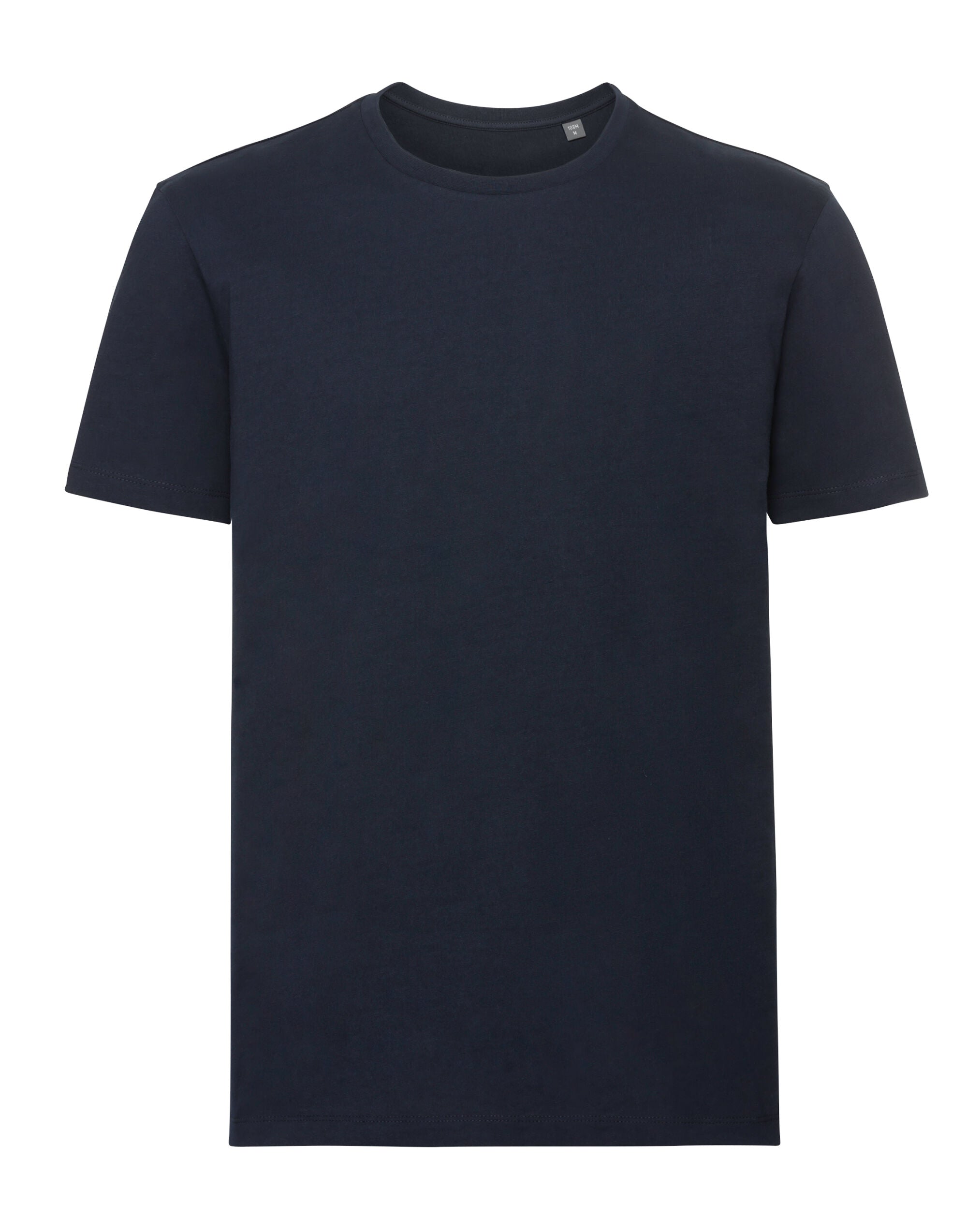 Russell Short Sleeve Collection Russell Short Sleeve Mens Pure Organic T R108M - French Navy - Customisable T-Shirts