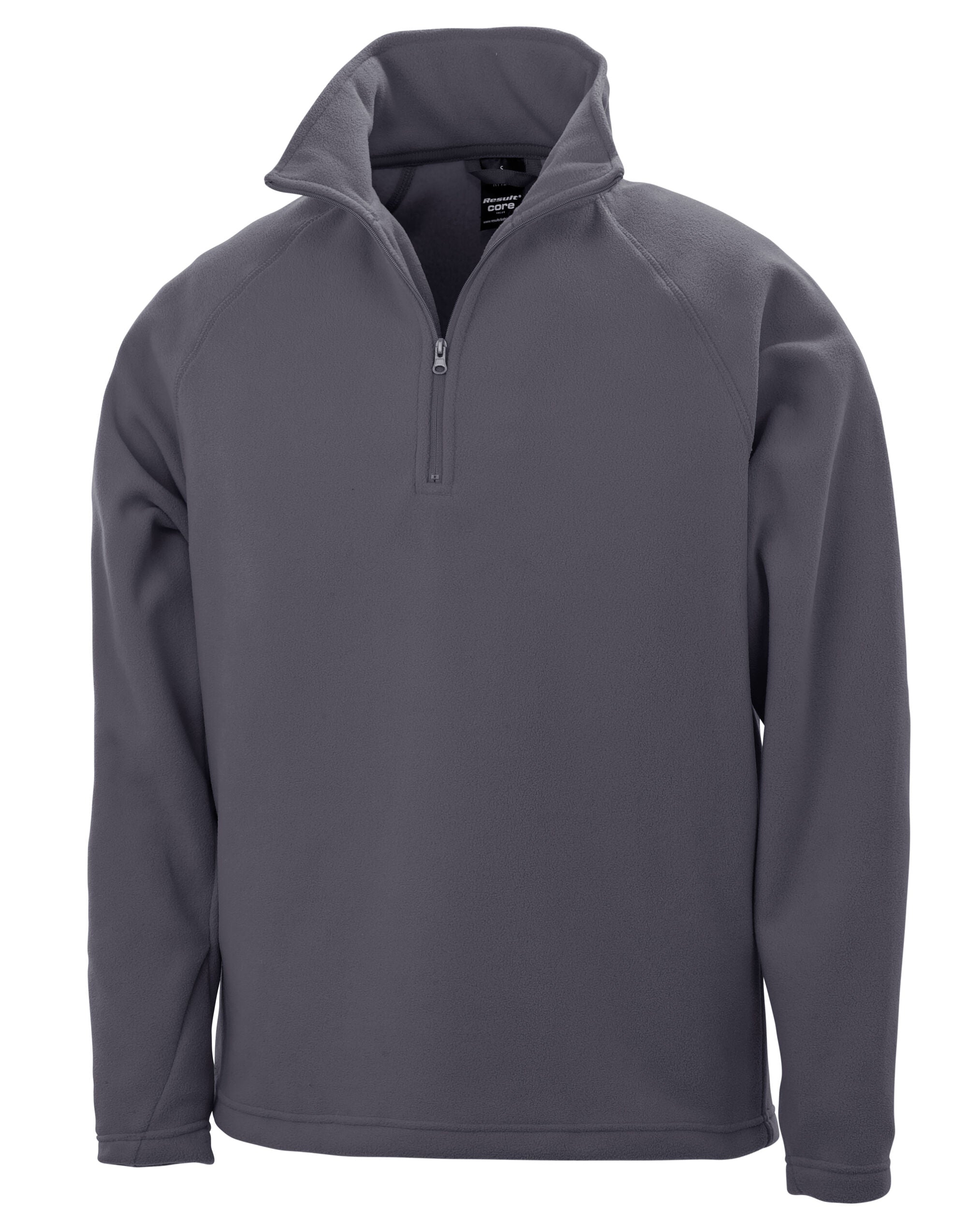 Result Core Mcrofleece Top r112x - Charcoal - Customisable Outerwear