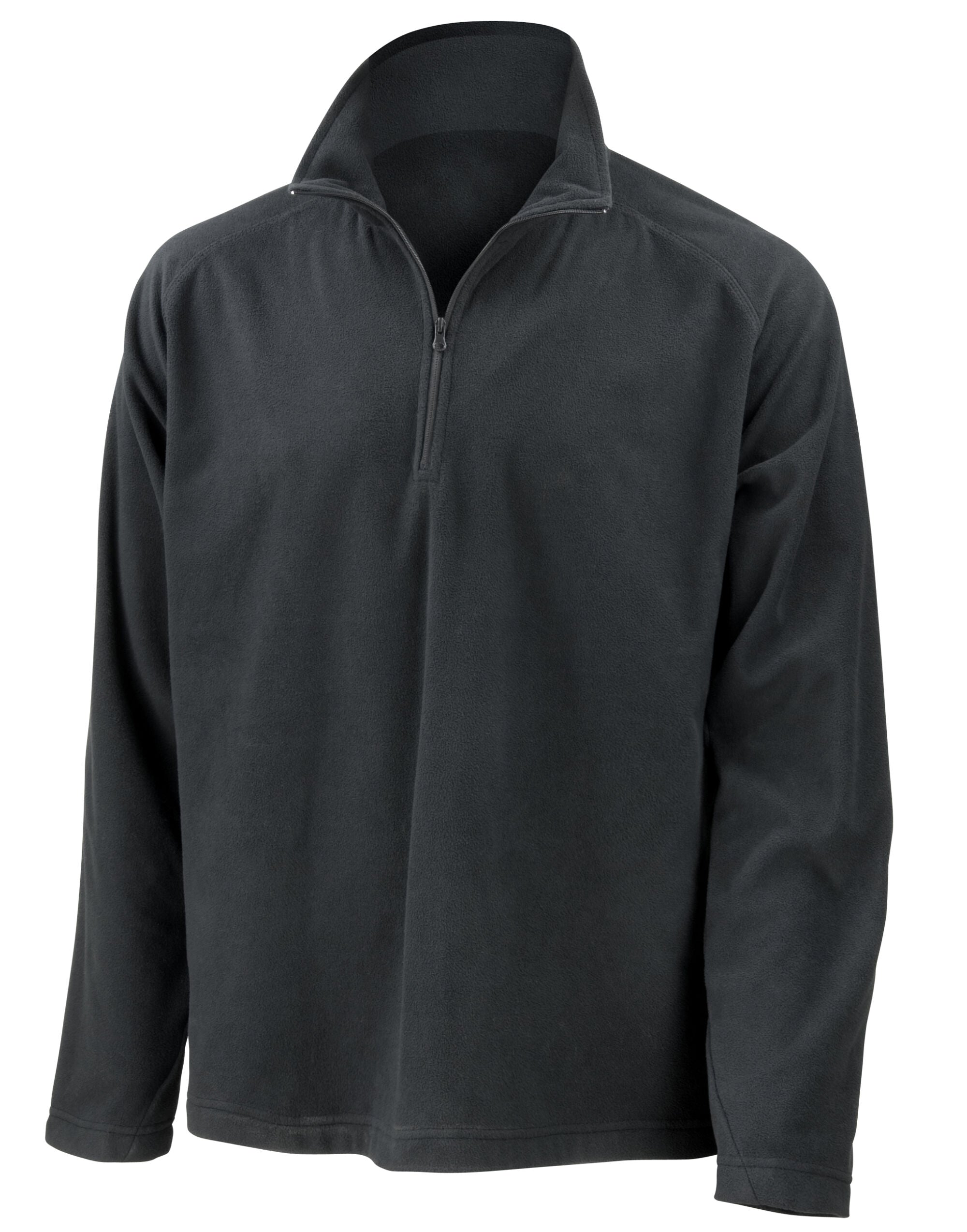 Result Core Mcrofleece Top r112x - Black - Customisable Outerwear