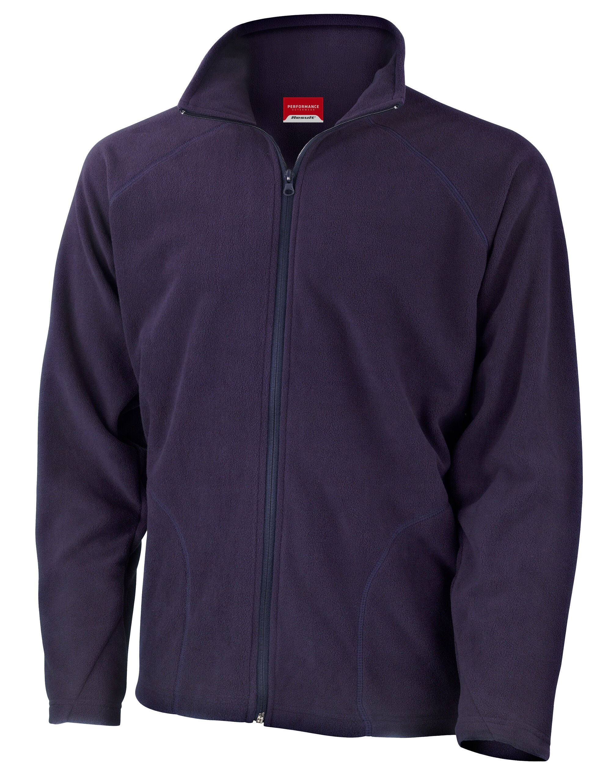 Result Core Mens Microfleece Jacket R114X - Navy - Customisable Jackets