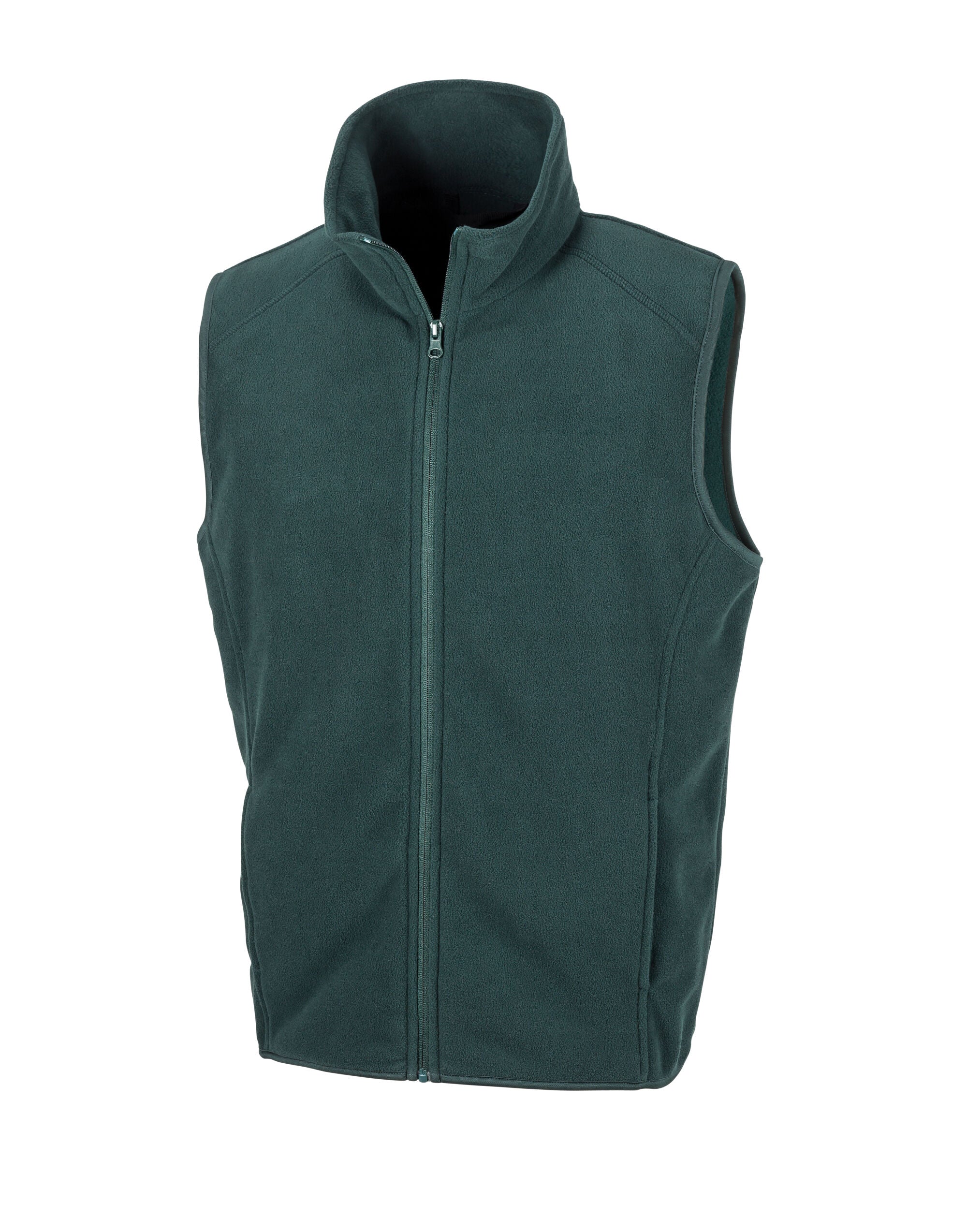 Result Microfleece Gilet r116x - Forest Green - Customisable Bodywarmer