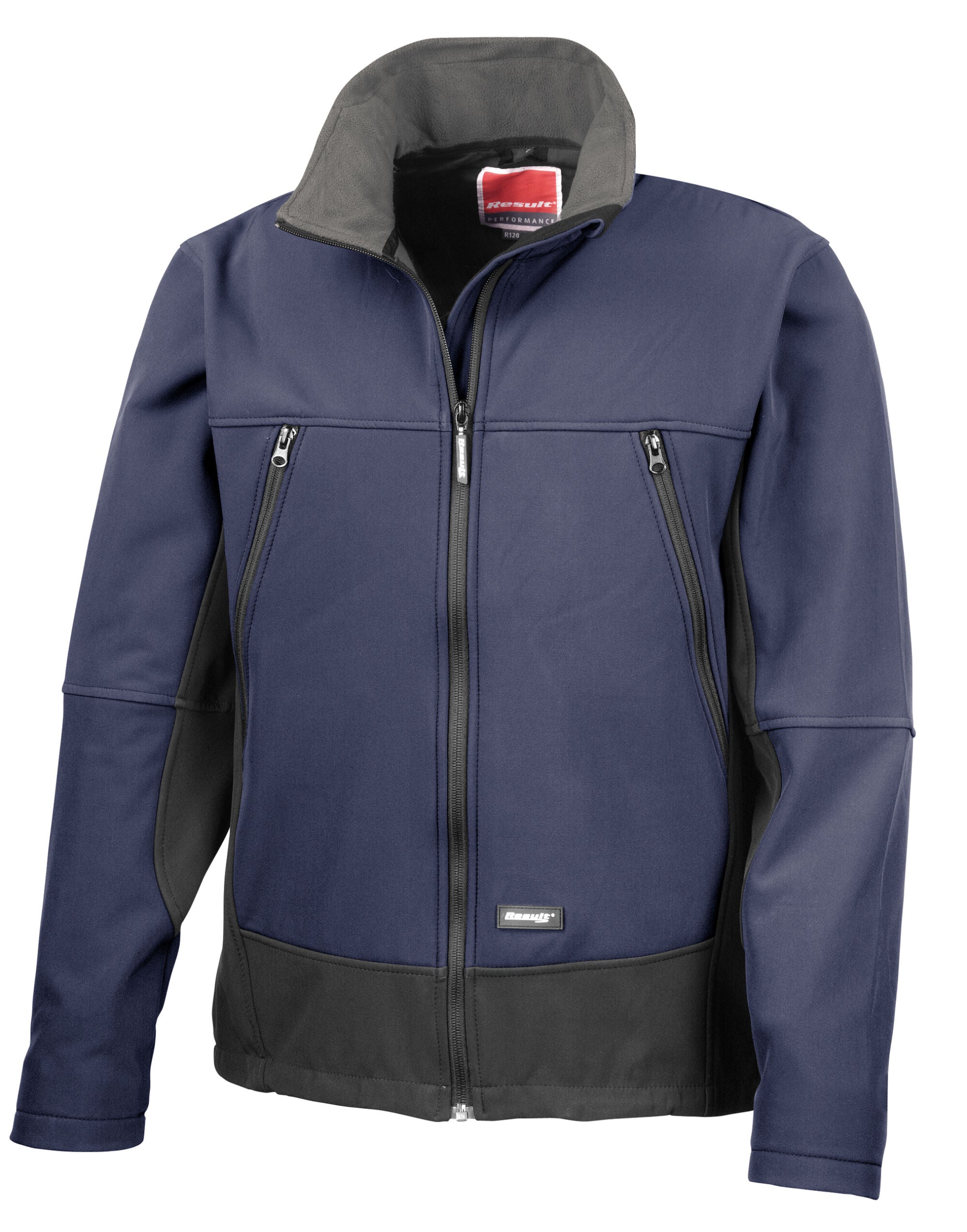 Result Activity Softshell Jacket R120X - Navy Black - Customisable Softshell Jacket