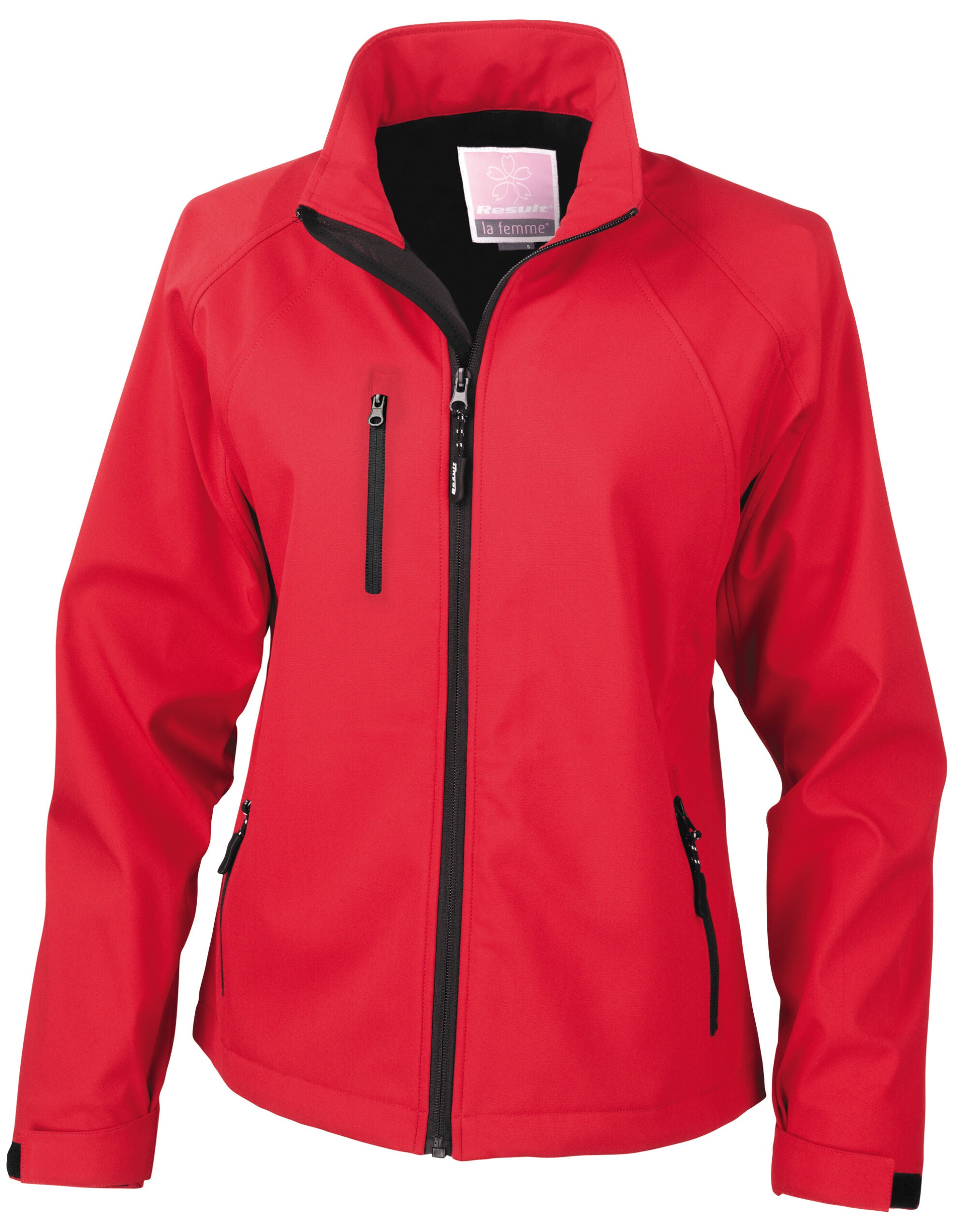 Result Womens Baselayer Softshell Jacket R128F - Red - Customisable Softshell Jacket