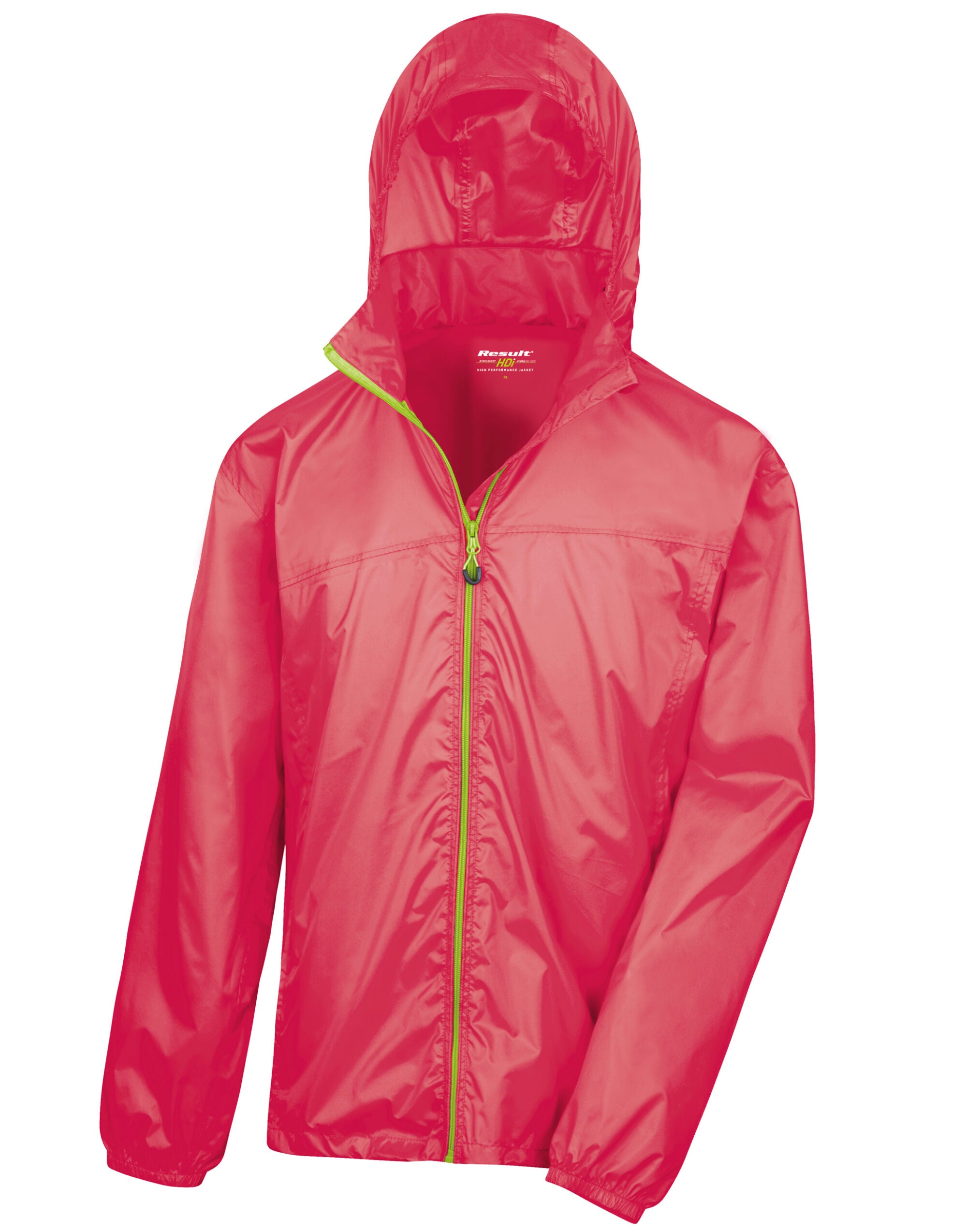 Result Urban LWeight Stowable Jacket R189X - Raspberry Lime - Customisable Jacket
