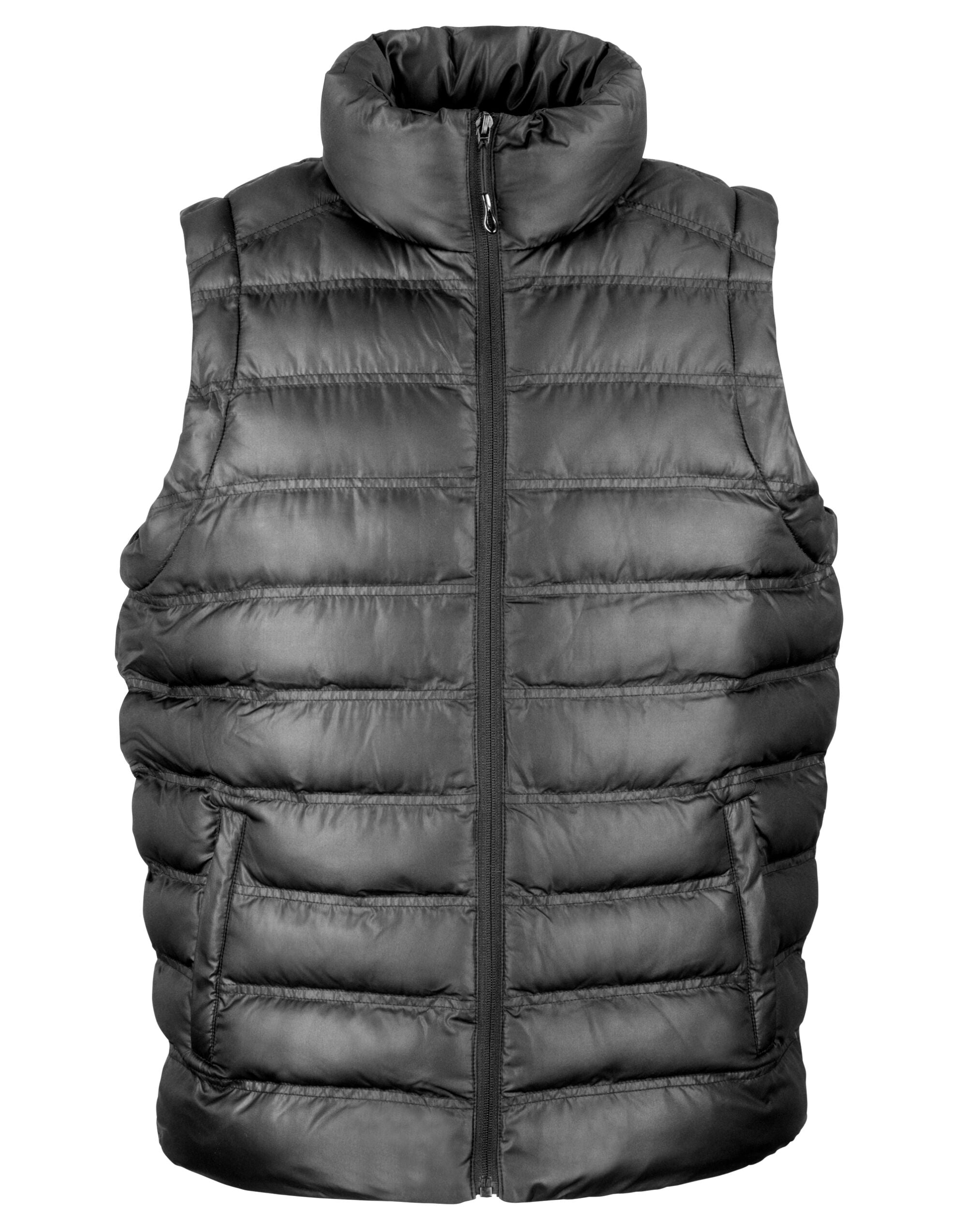 Result Urban Mens Ice Bird Padded Gilet R193M - Black - Customisable Bodywarmer