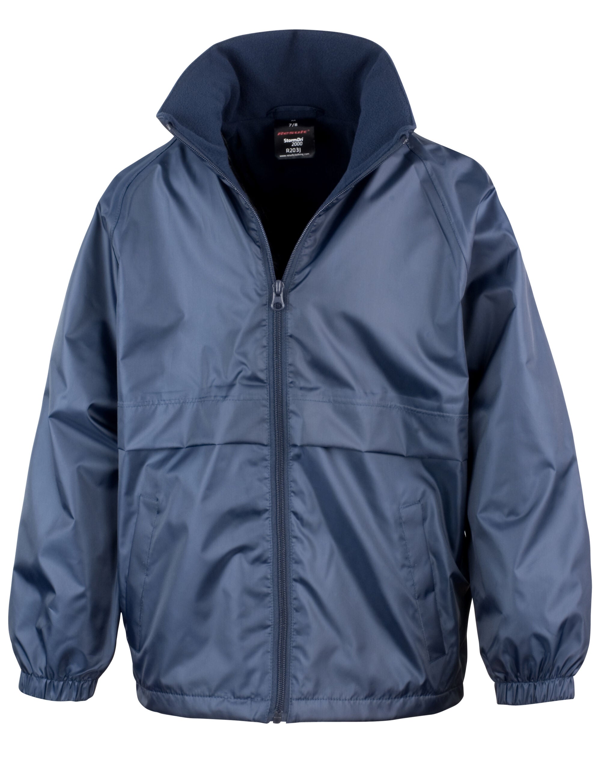 Result Core Youth Microfleece Jacket R203JY - Navy - Customisable Jacket