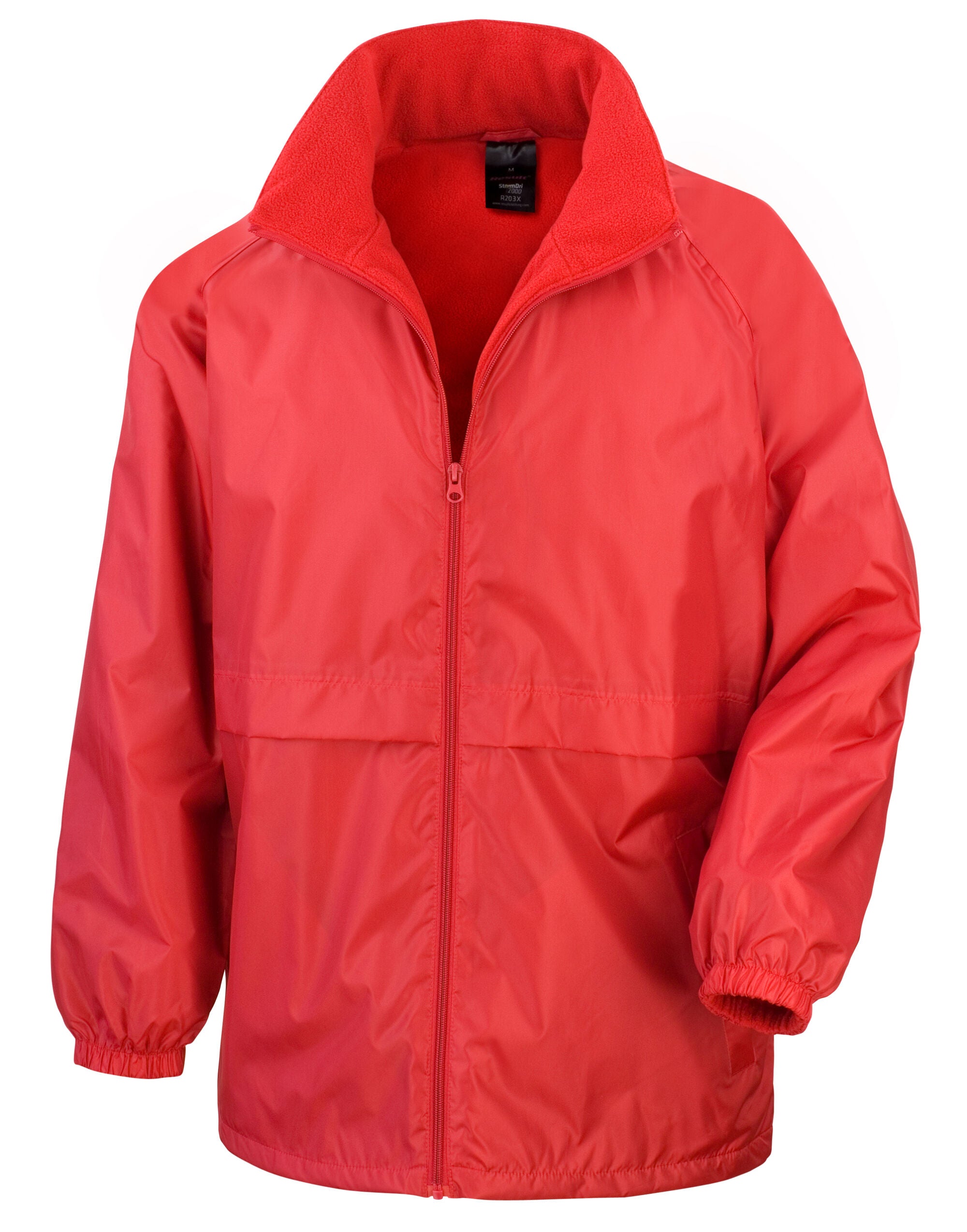 Result Core Adult Microfleece Jacket R203X - Red - Customisable Jacket