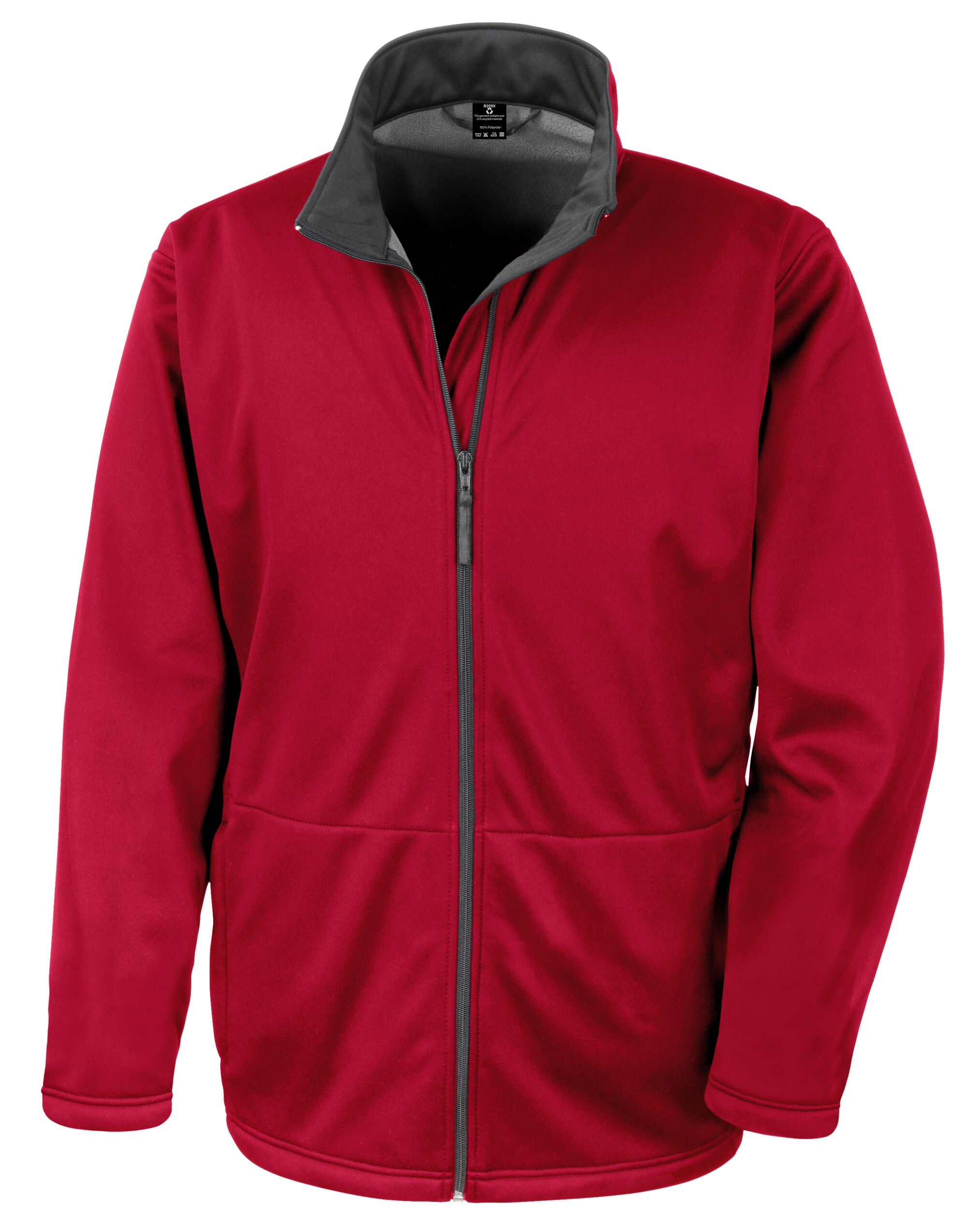 Result Core Mens Soft Shell Jacket R209M - Red - Customisable Jacket