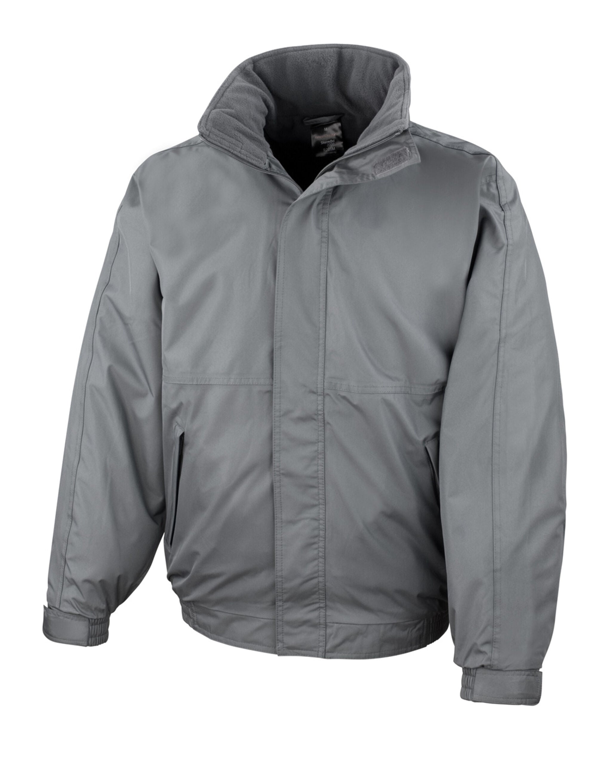 Result Core Mens Channel Jacket R221M - Grey - Customisable Jacket