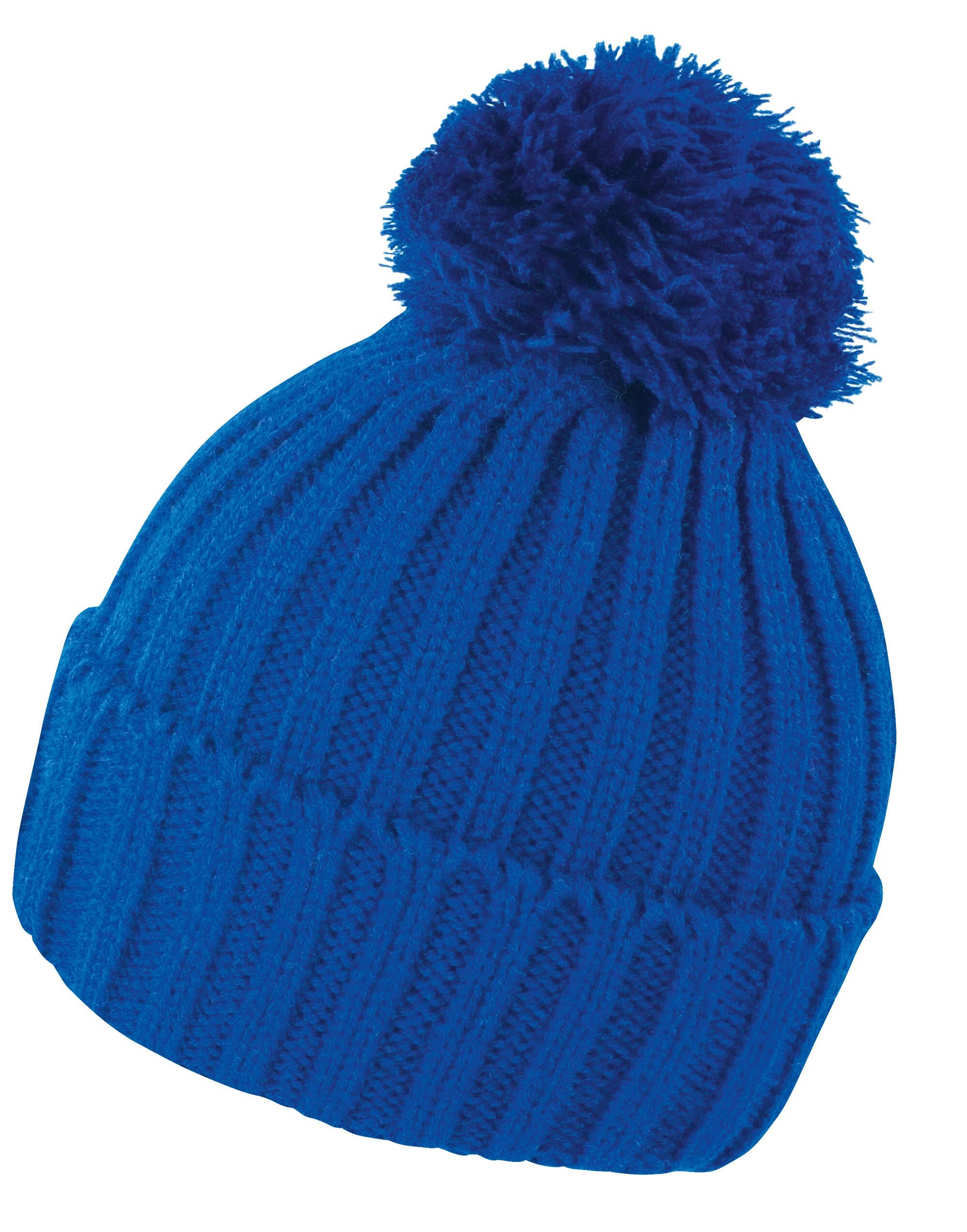 Result Winter Hdi Quest Knitted Hat r369x - Royal Blue O S - Customisable Hats