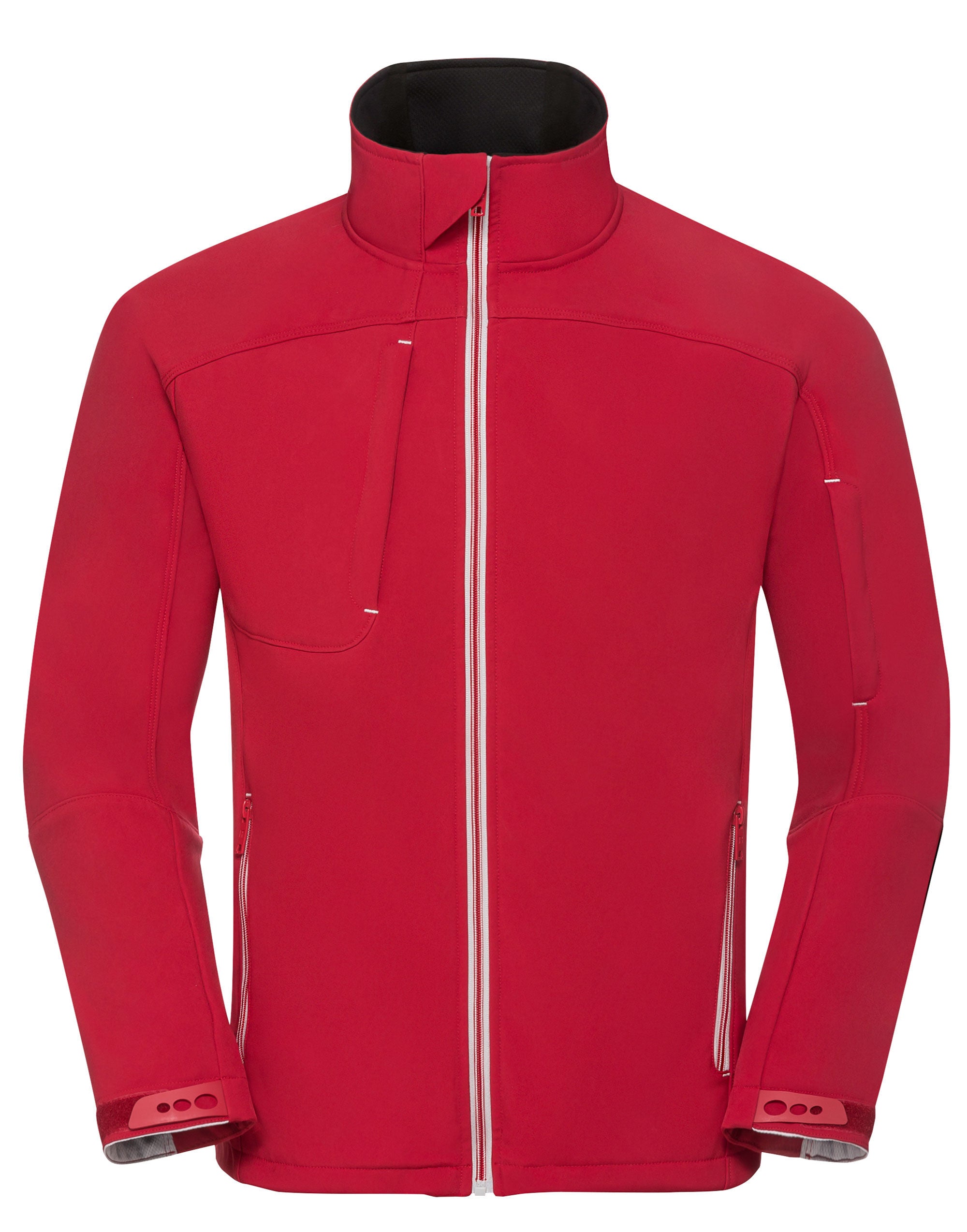 Russell Collection Russell Mens Bionic Softshell Jacket R410M - Classic Red - Customisable Softshell Jacket