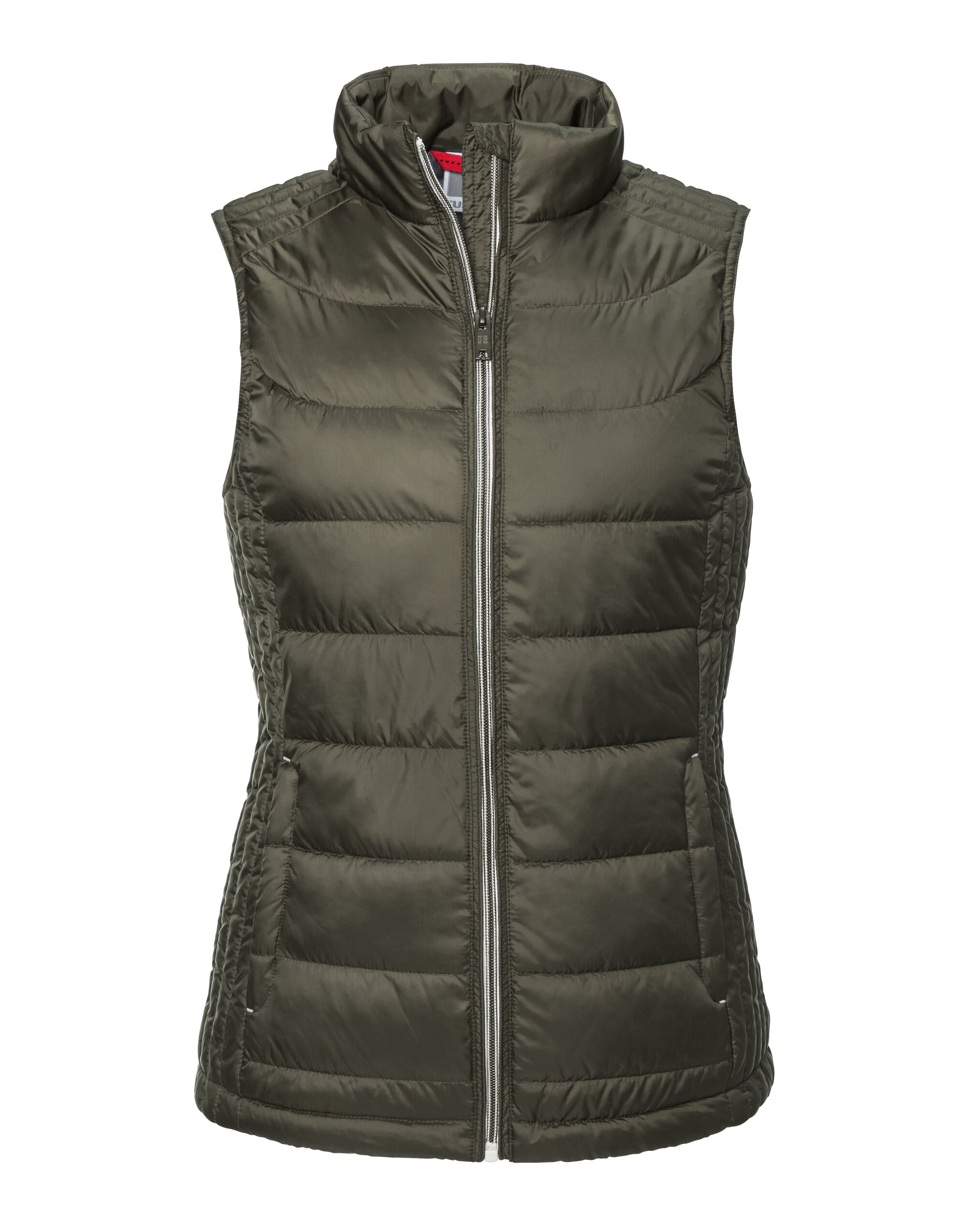 Russell Collection Russell Ladies Nano Bodywarmer R441F - Dark Olive - Customisable Gilets & Body Warmers