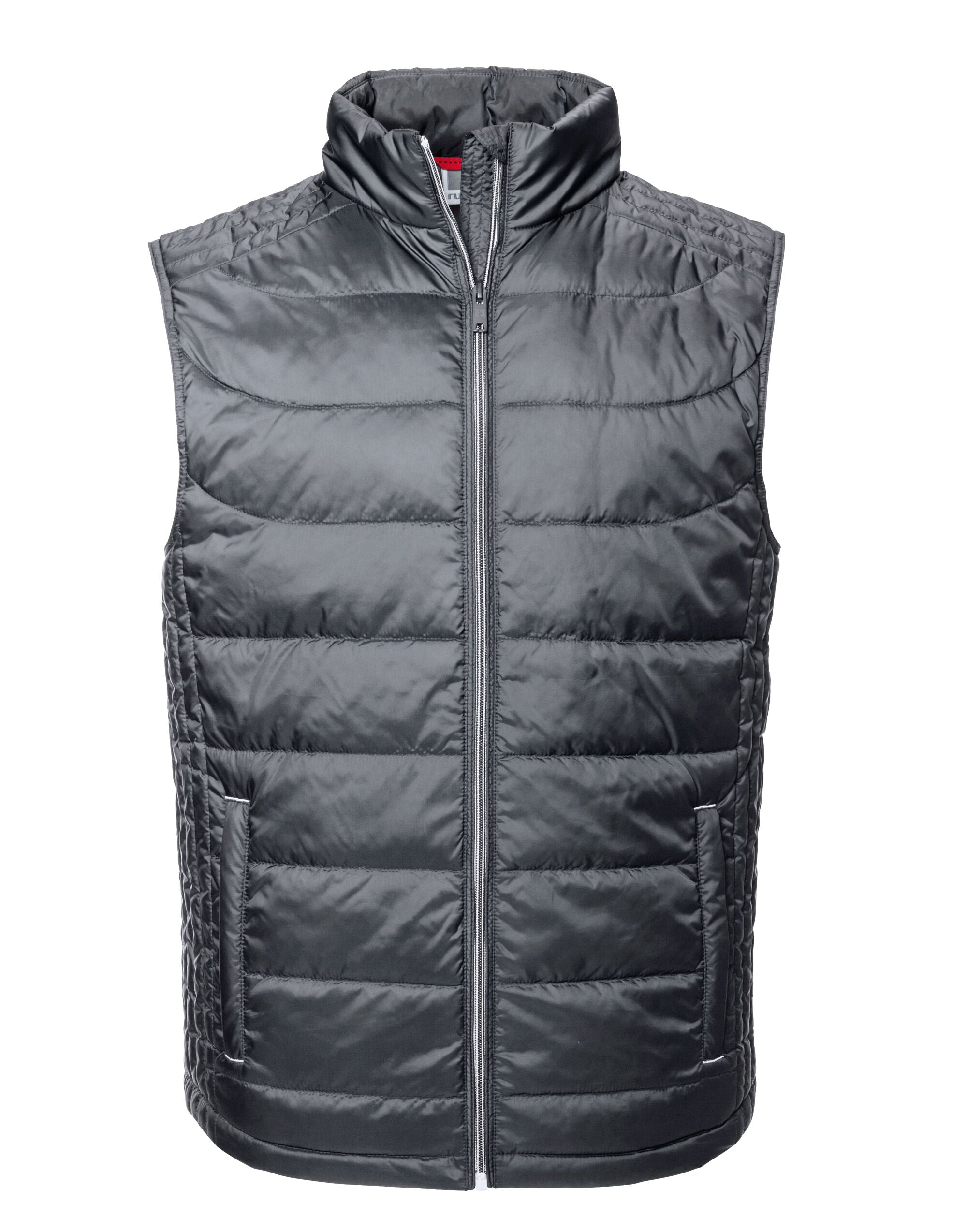 Russell Collection Russell Mens Nano Bodywarmer R441M - Iron Grey - Customisable Gilets & Body Warmers