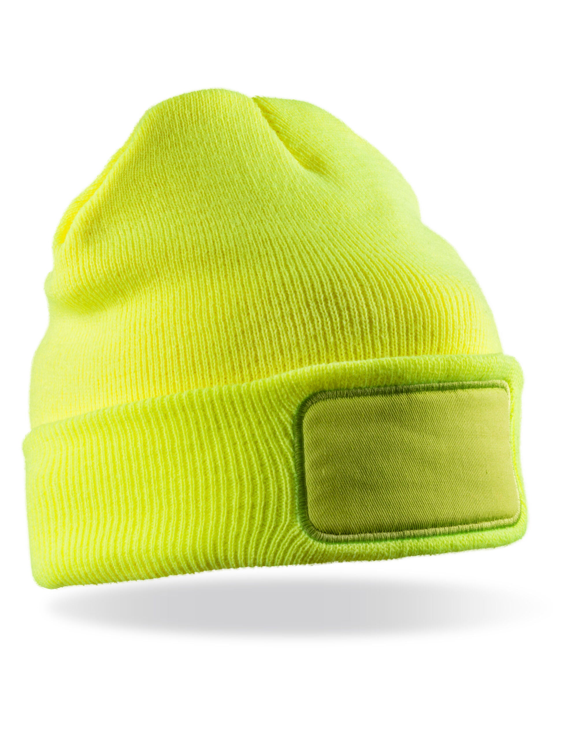 Result Winter Thinsulate Printers Beanie rc034x - Fluoresent Yellow O S - Customisable Caps