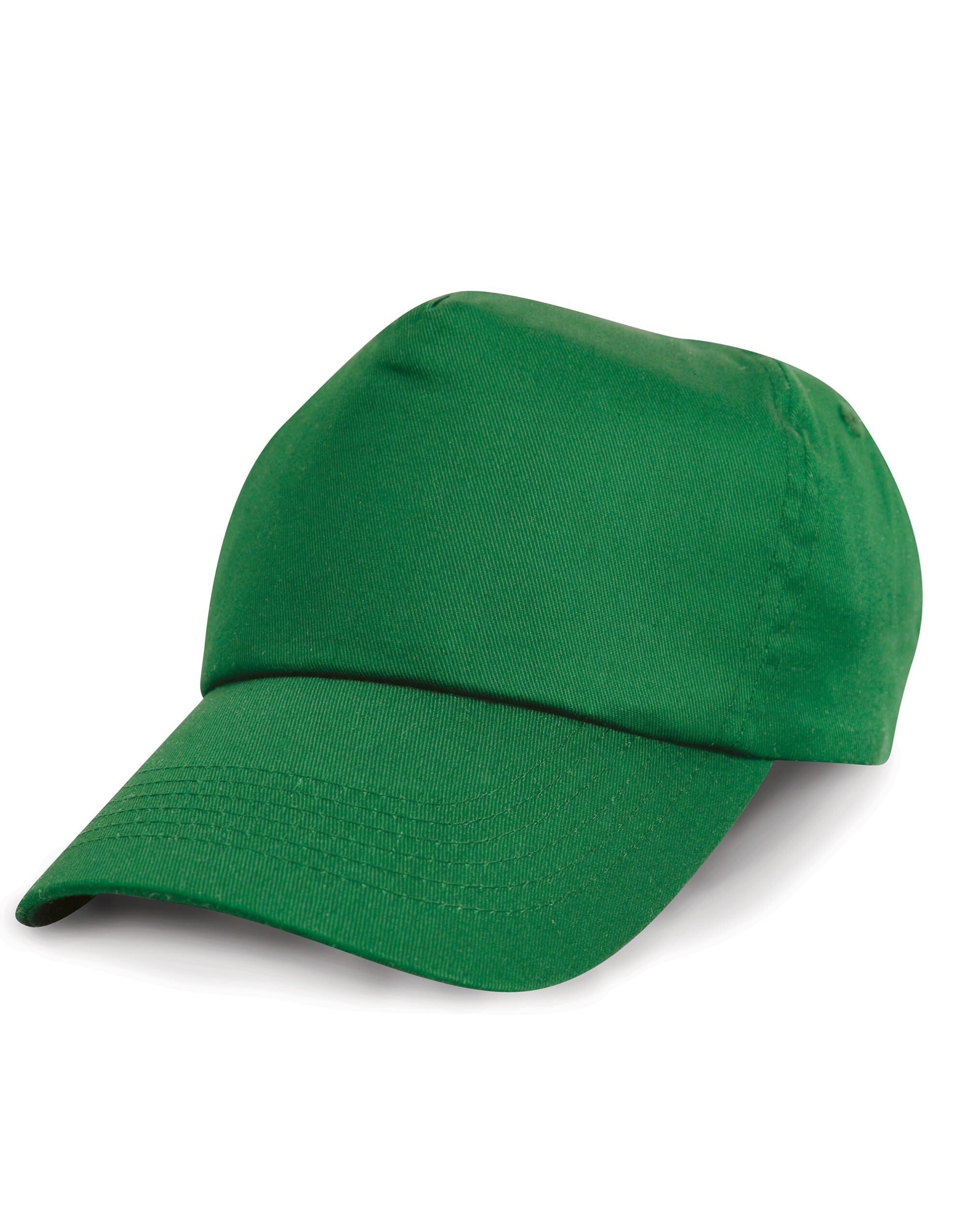 Result Junior Cotton Cap RC05J - Kelly Green O S - Customisable Caps