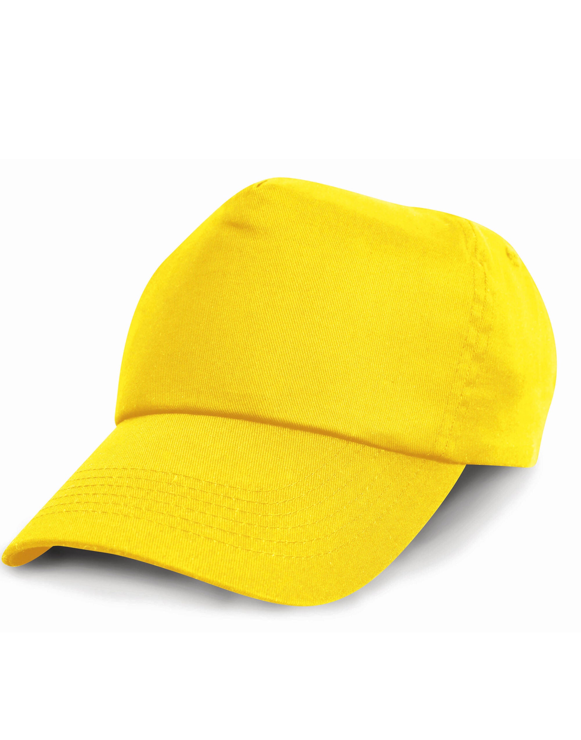 Result Junior Cotton Cap RC05J - Yellow O S - Customisable Caps