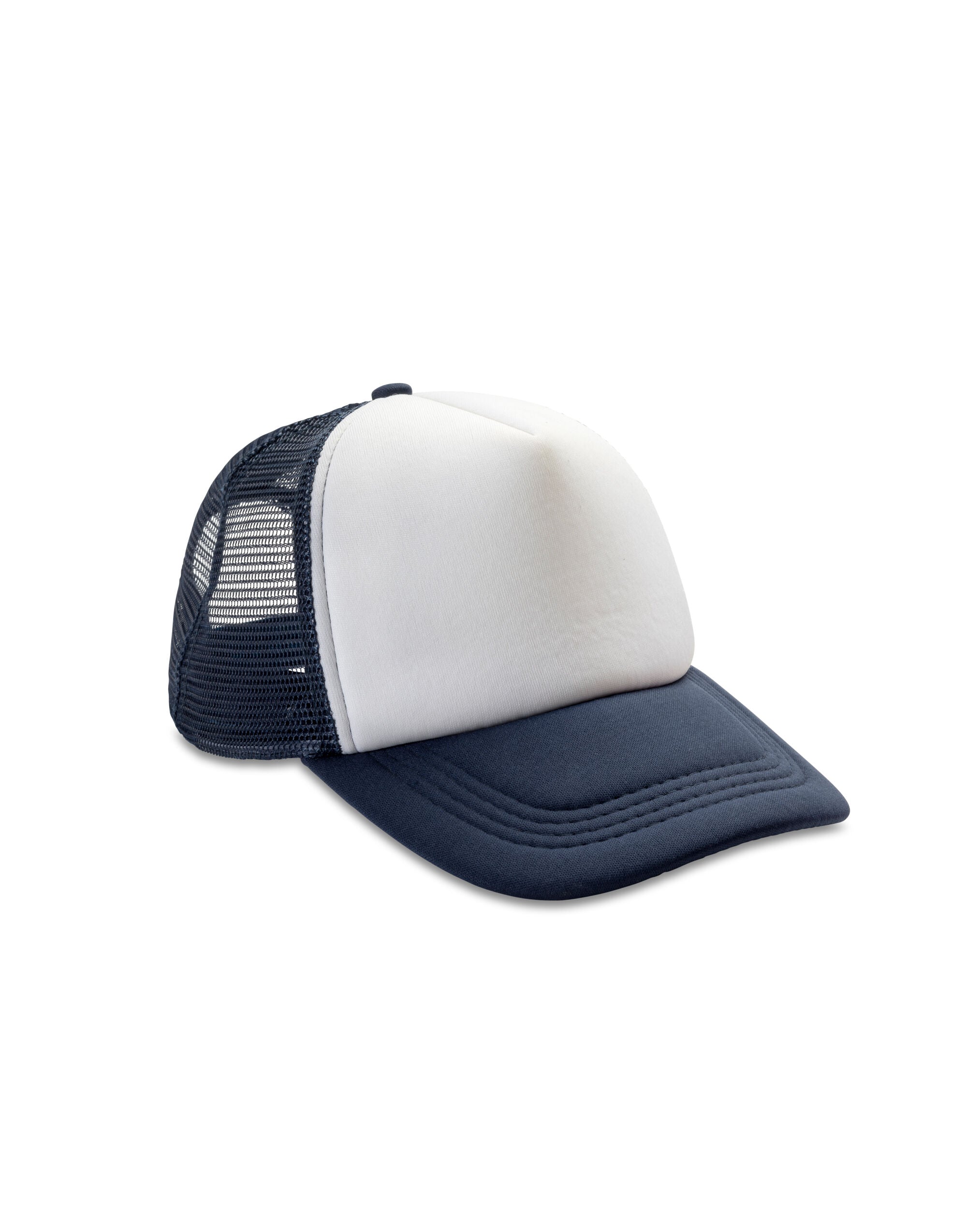 Result Headwear Detroit 12 Mesh Trucker rc089x - Navy White O S - Customisable Caps