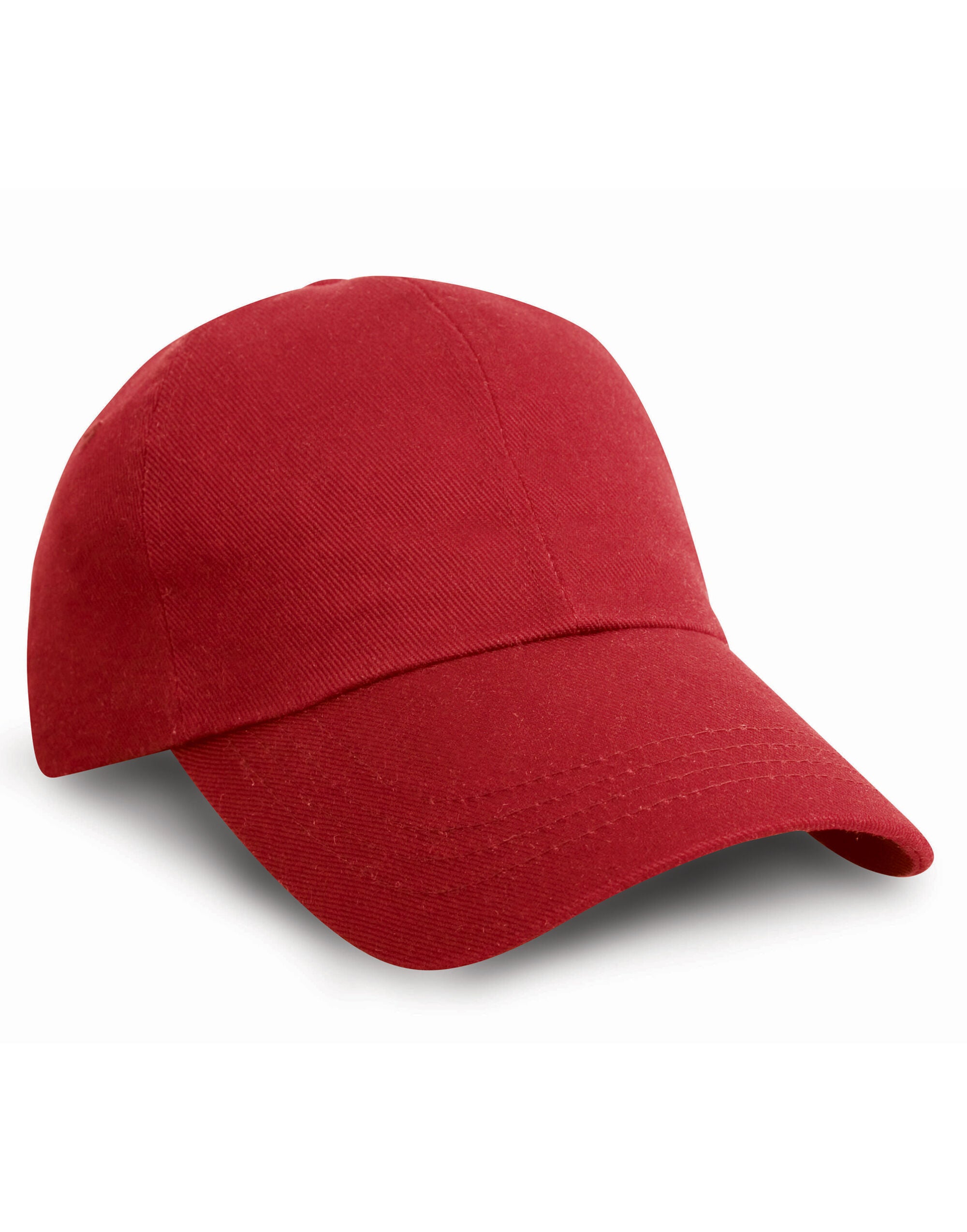 Result Heavy Cotton Pro Style Cap rc10 - Red O S - Customisable Caps