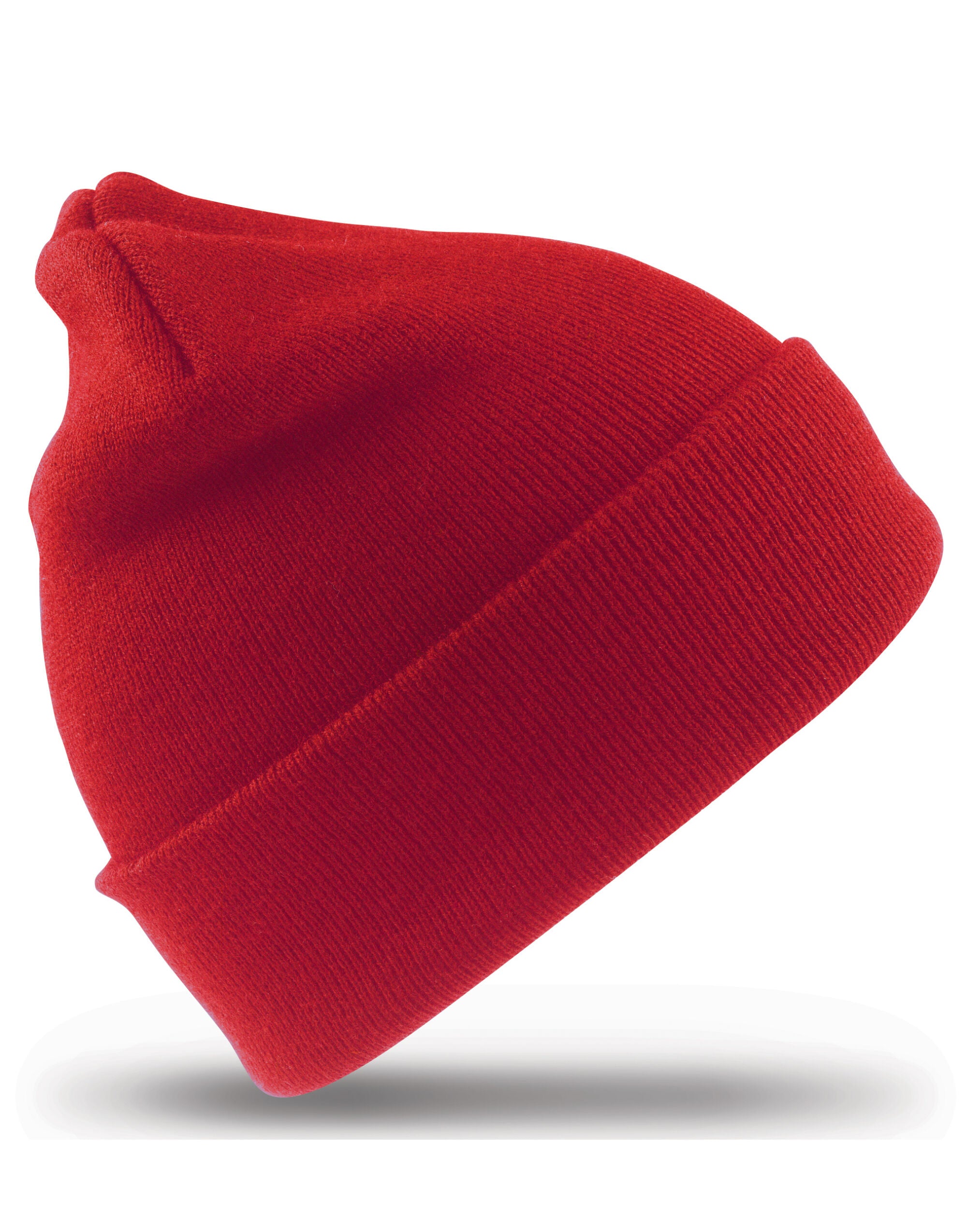 Result Winter Essentials Woolly Ski Hat rc29 - Red O S - Customisable Hats